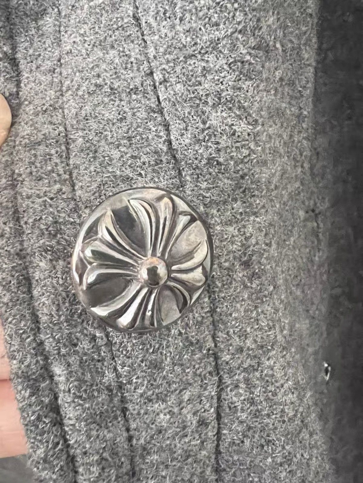 Chrome Hearts Chrome hearts wool coat Size US XS / EU 42 / 0 - 4 Thumbnail