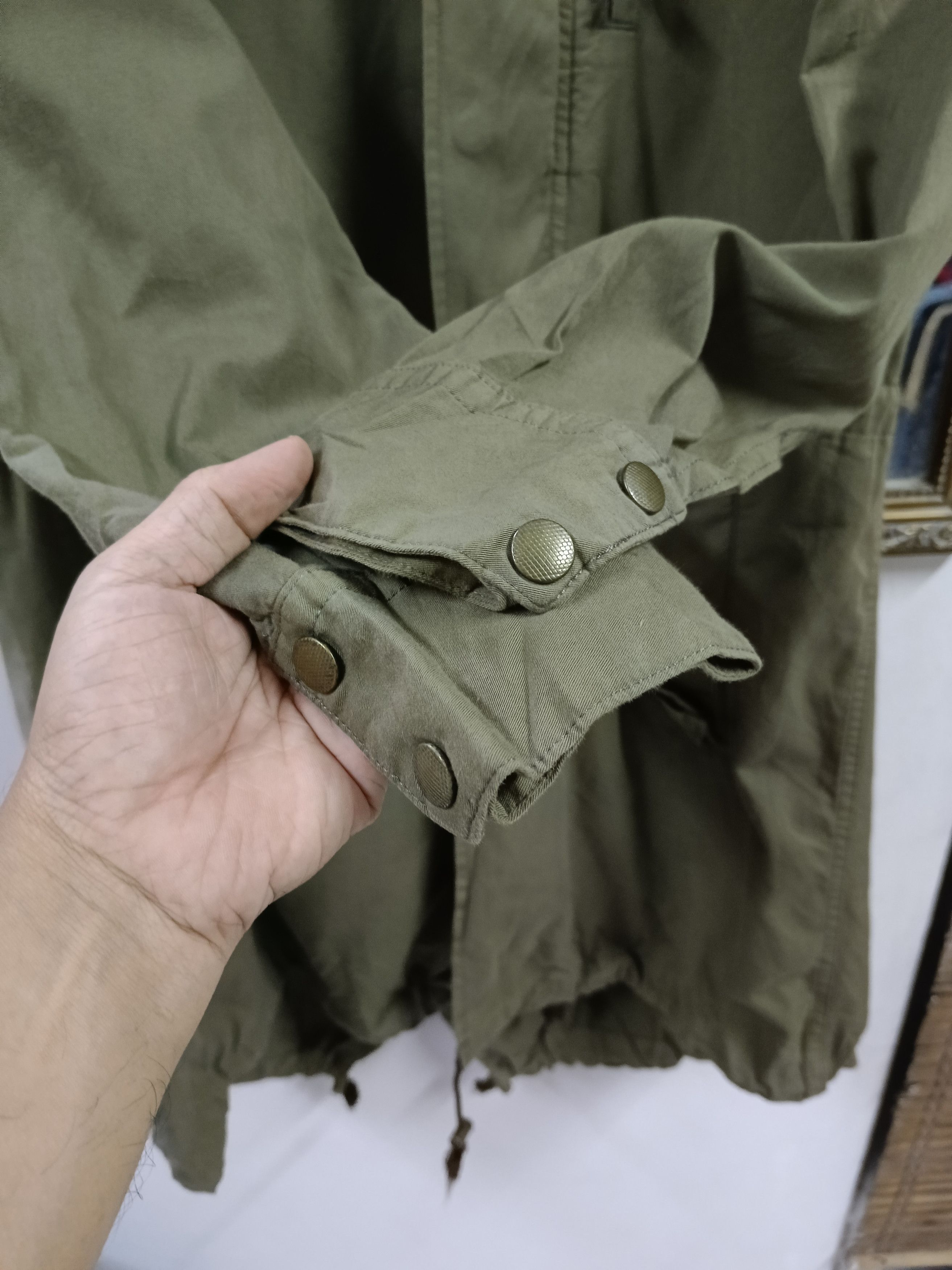 Nude: Masahiko Maruyama Nude:MASAHIKO MARUYAMA PARKA OLIVE GREEN Size US S / EU 44-46 / 1 - 5 Thumbnail