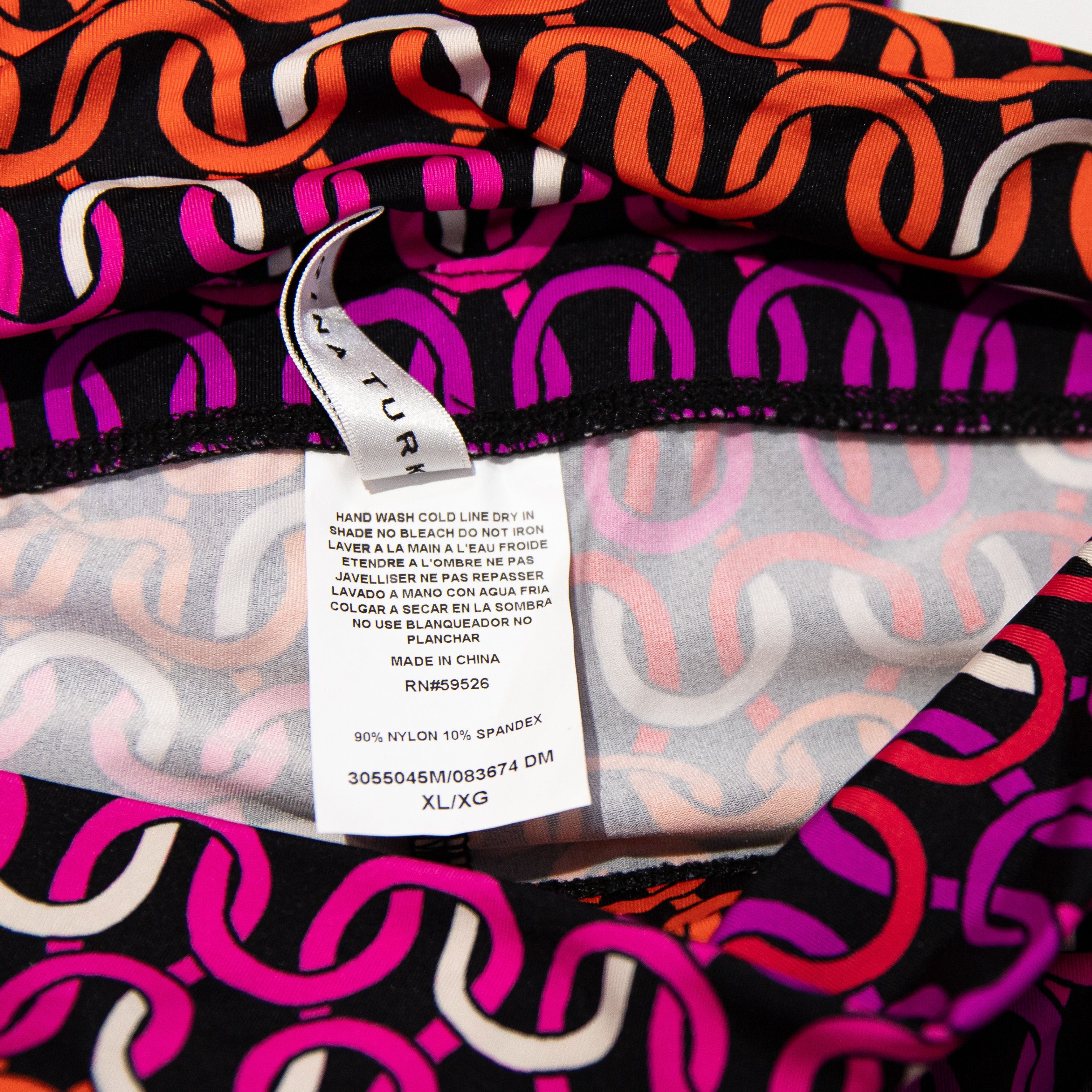 Trina Turk Trina Turk Echo Chain Link Print Pattern Size 34" / US 12 / IT 48 - 3 Thumbnail