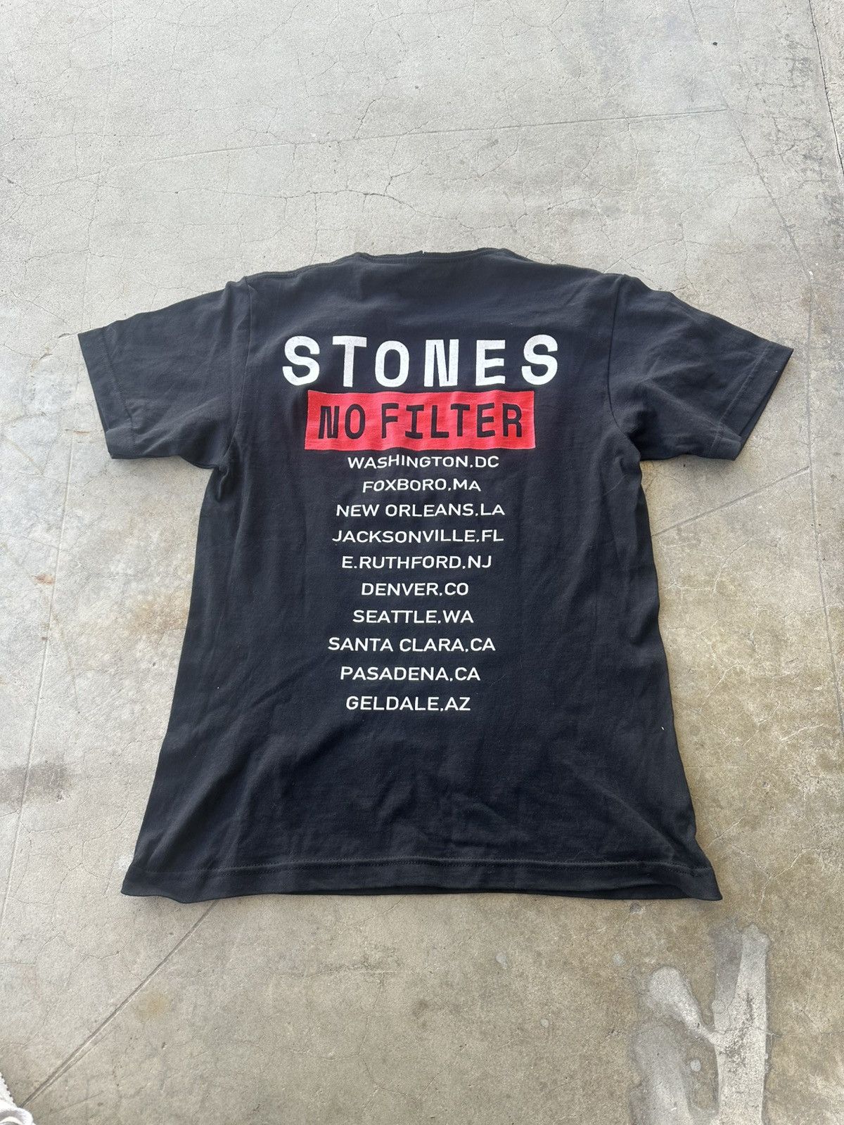The Rolling Stones Rolling stone tour tee shirt Size US M / EU 48-50 / 2 - 2 Thumbnail