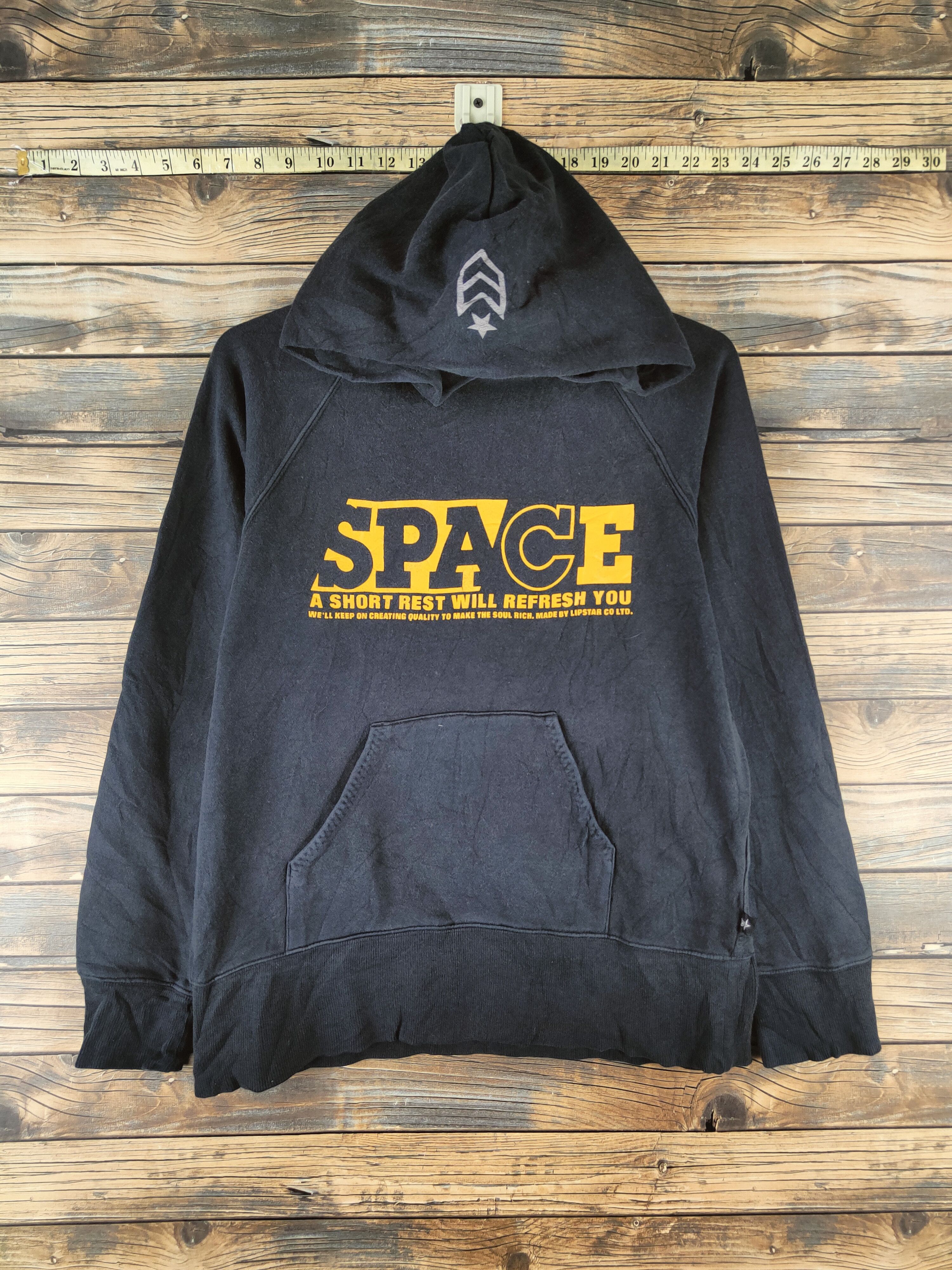 Japanese Brand Vintage Lipstar Black Hoodie Sweatshirts Size US M / EU 48-50 / 2 - 1 Thumbnail