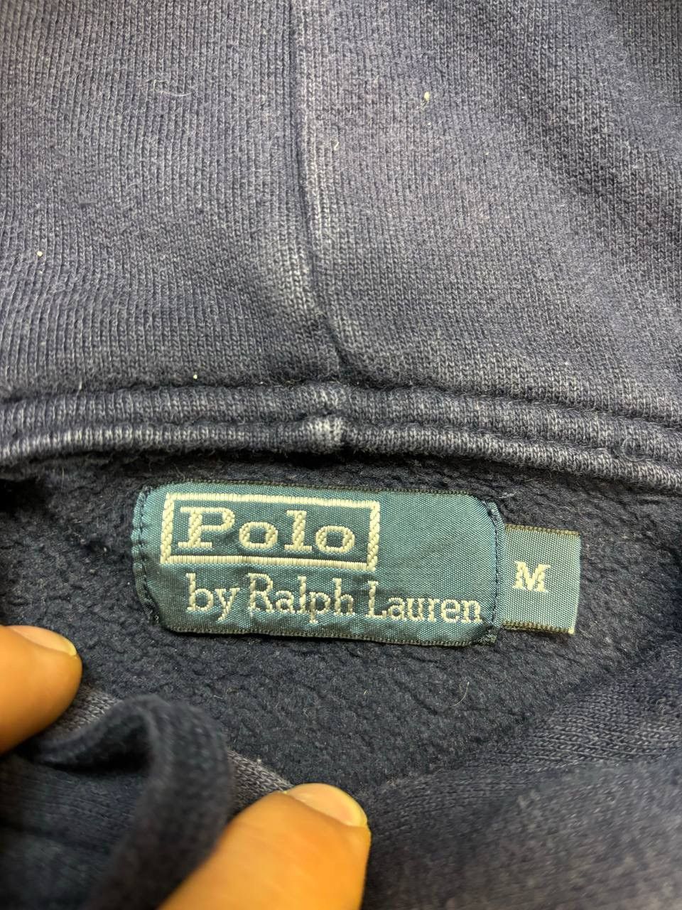 Polo Ralph Lauren × Ralph Lauren × Vintage Vintage 90s Polo Ralph Lauren New York club hoodie Size US M / EU 48-50 / 2 - 5 Thumbnail