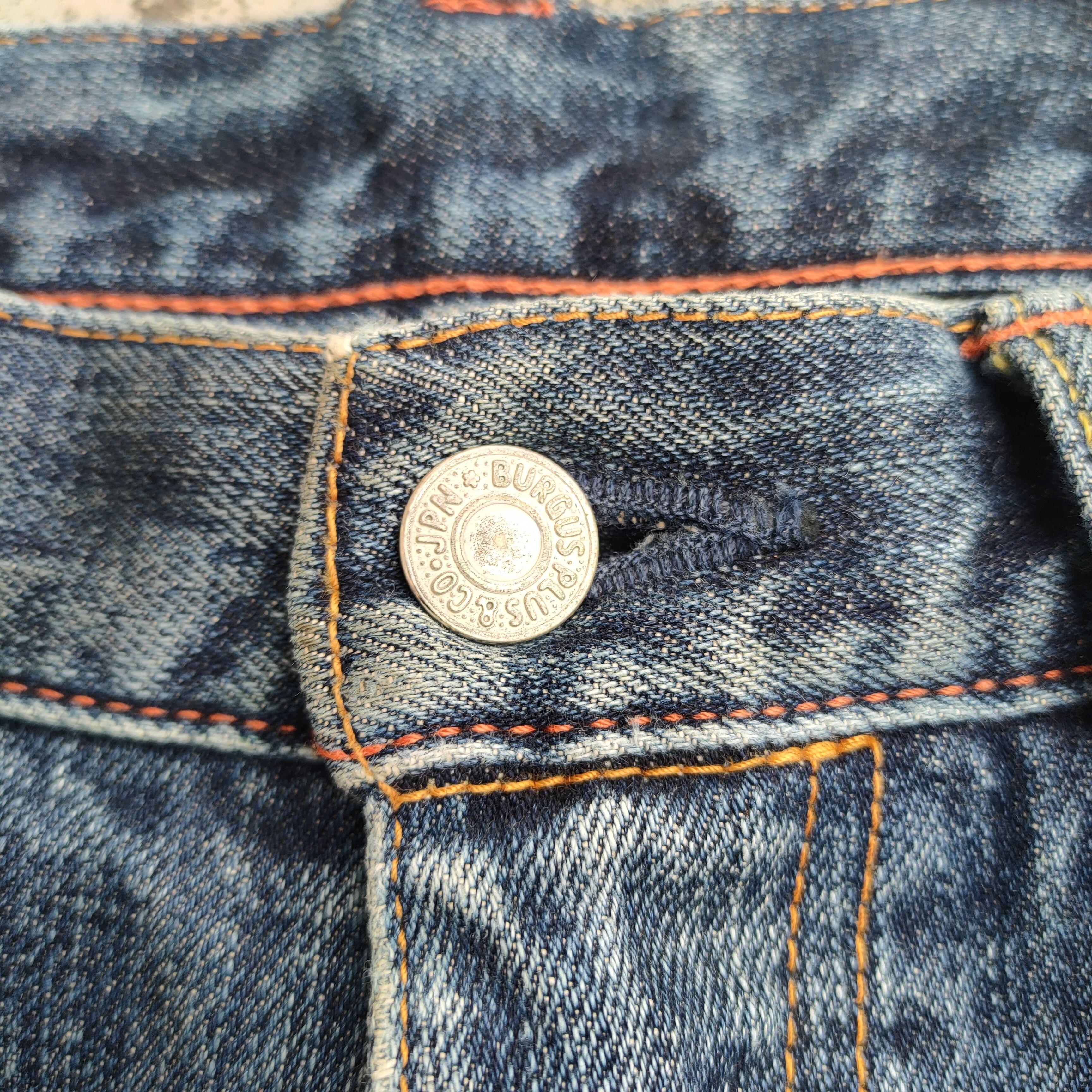 Burgus Plus × Jean × Vintage VINTAGE BURGUS PLUS FADED RIPPED JEANS DENIM PANTS Size US 33 - 5 Thumbnail