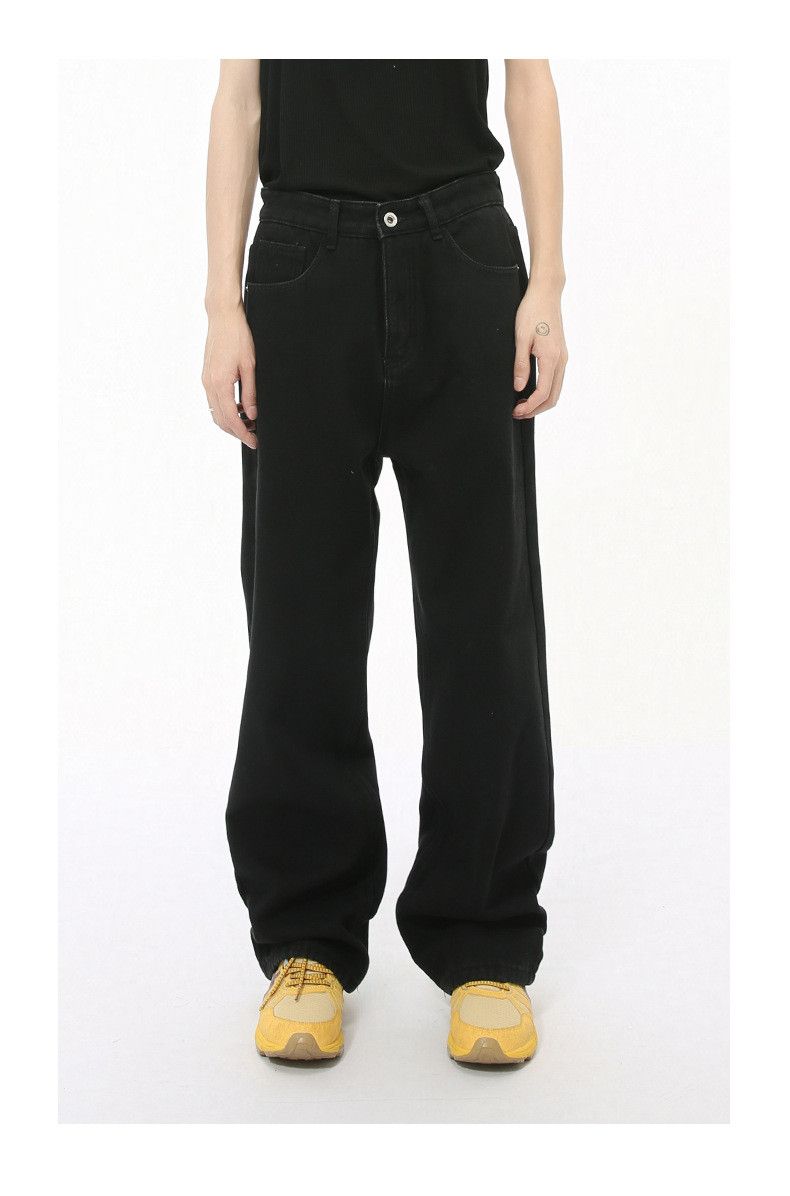 Japanese Brand Men's Japanese retro vibe style straight leg wide-leg jeans Size US 32 / EU 48 - 1 Thumbnail