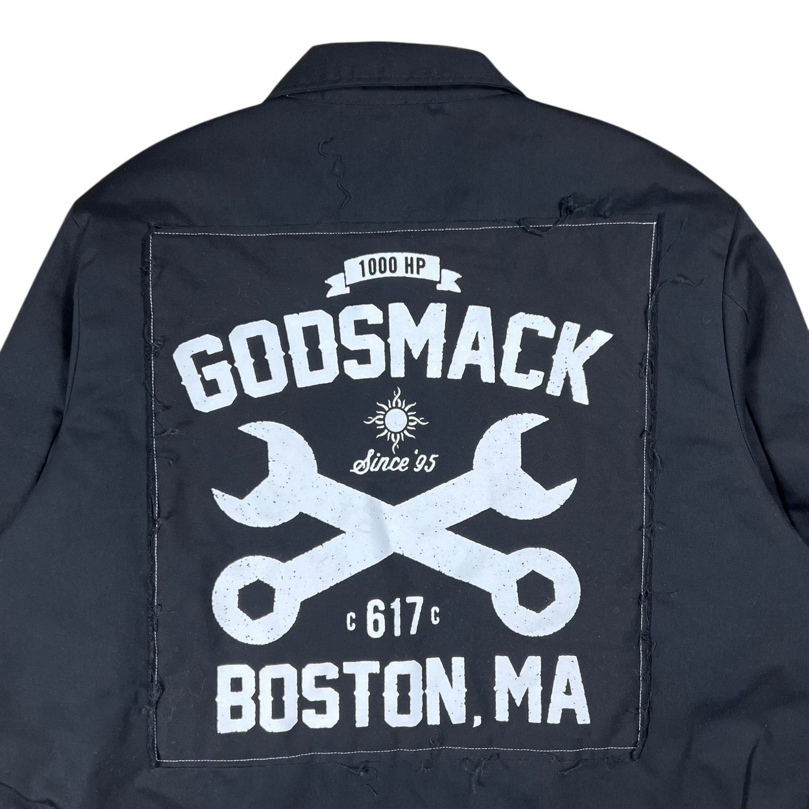 Band Tees × Dickies × Vintage Vintage Y2K Dickies Godsmack Boston, MA band jacket (XXL) Size US XXL / EU 58 / 5 - 8 Thumbnail