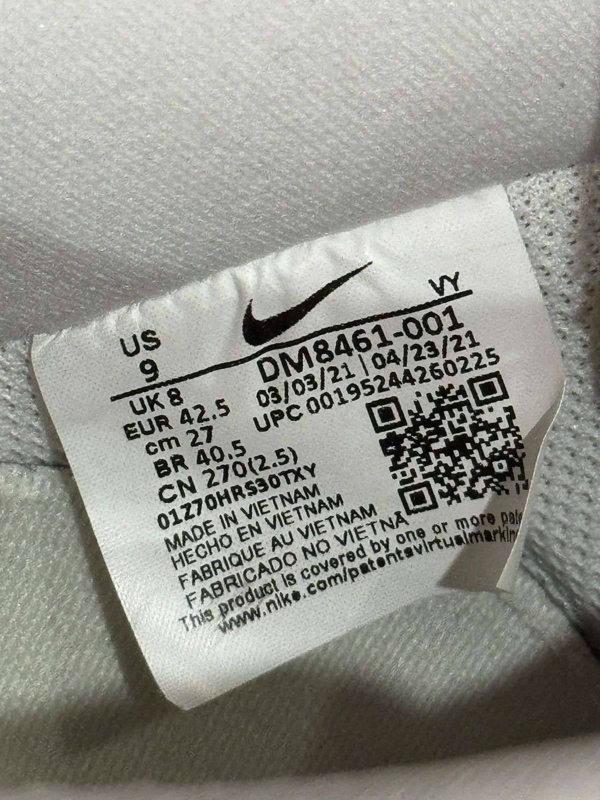 Nike × Undefeated Nike Air Force 1 Low SP Undefeated 5 On It Dunk vs. AF1 Size US 9 / EU 42 - 8 Thumbnail