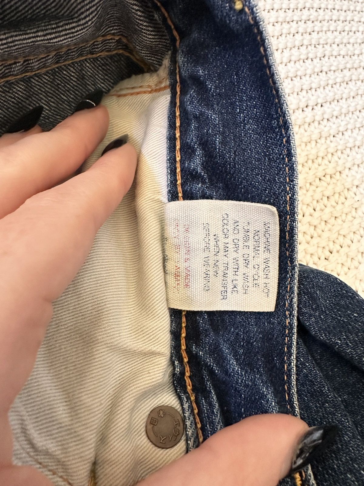 Evisu 2001 Selvedge Denim Evisu Jeans Size US 30 / EU 46 - 6 Thumbnail