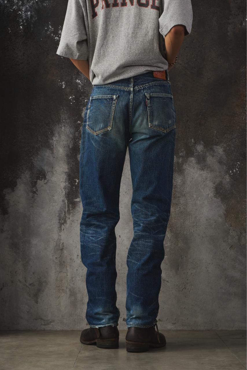 Denime Denime Lot 497 Vintage Wash Selvedge Denim Jeans Size US 30 / EU 46 - 4 Thumbnail