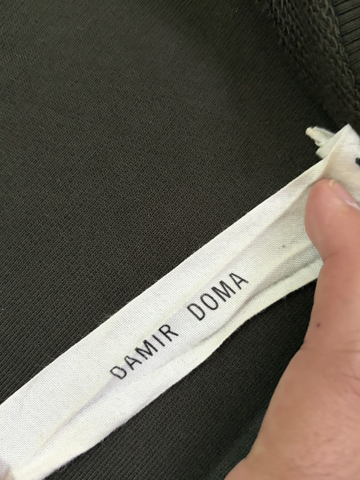 Damir Doma Damir Doma Archive Raw Cut Exposed Seams Sweatshirt L Size US L / EU 52-54 / 3 - 4 Thumbnail