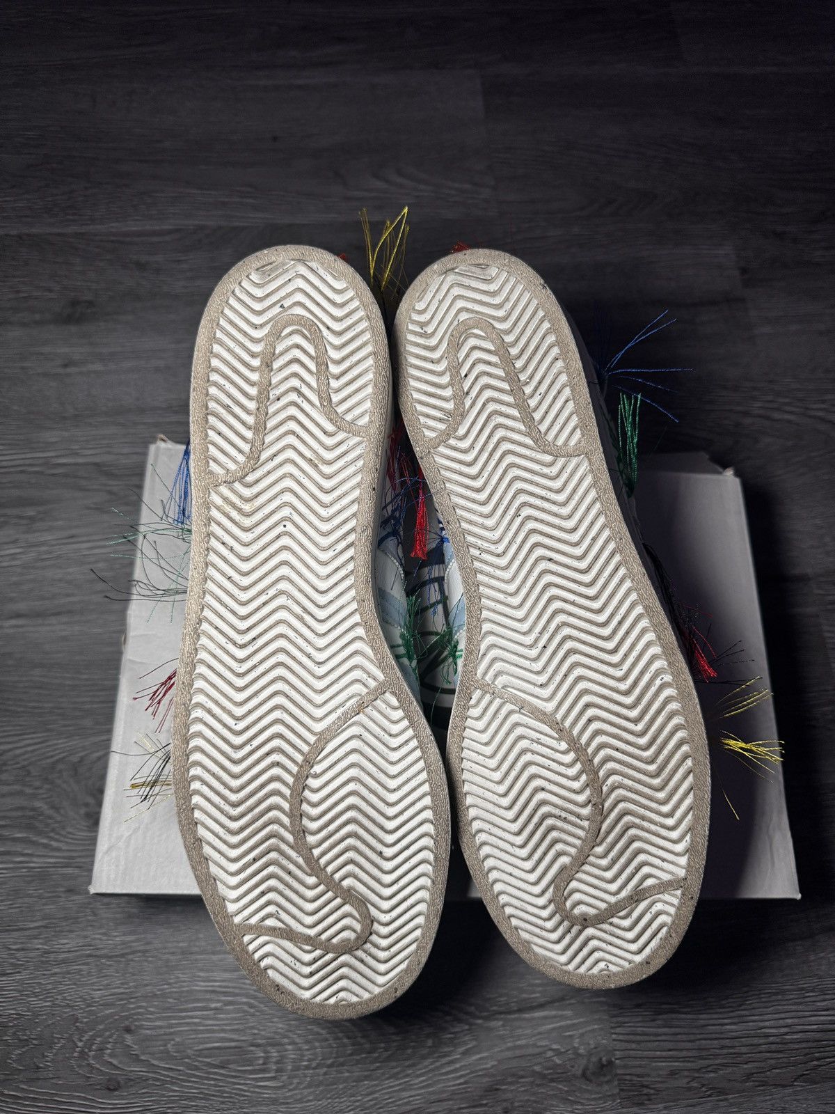 Adidas Sean Wotherspoon X Superstar Super Earth White Size US 11 / EU 44 - 4 Thumbnail