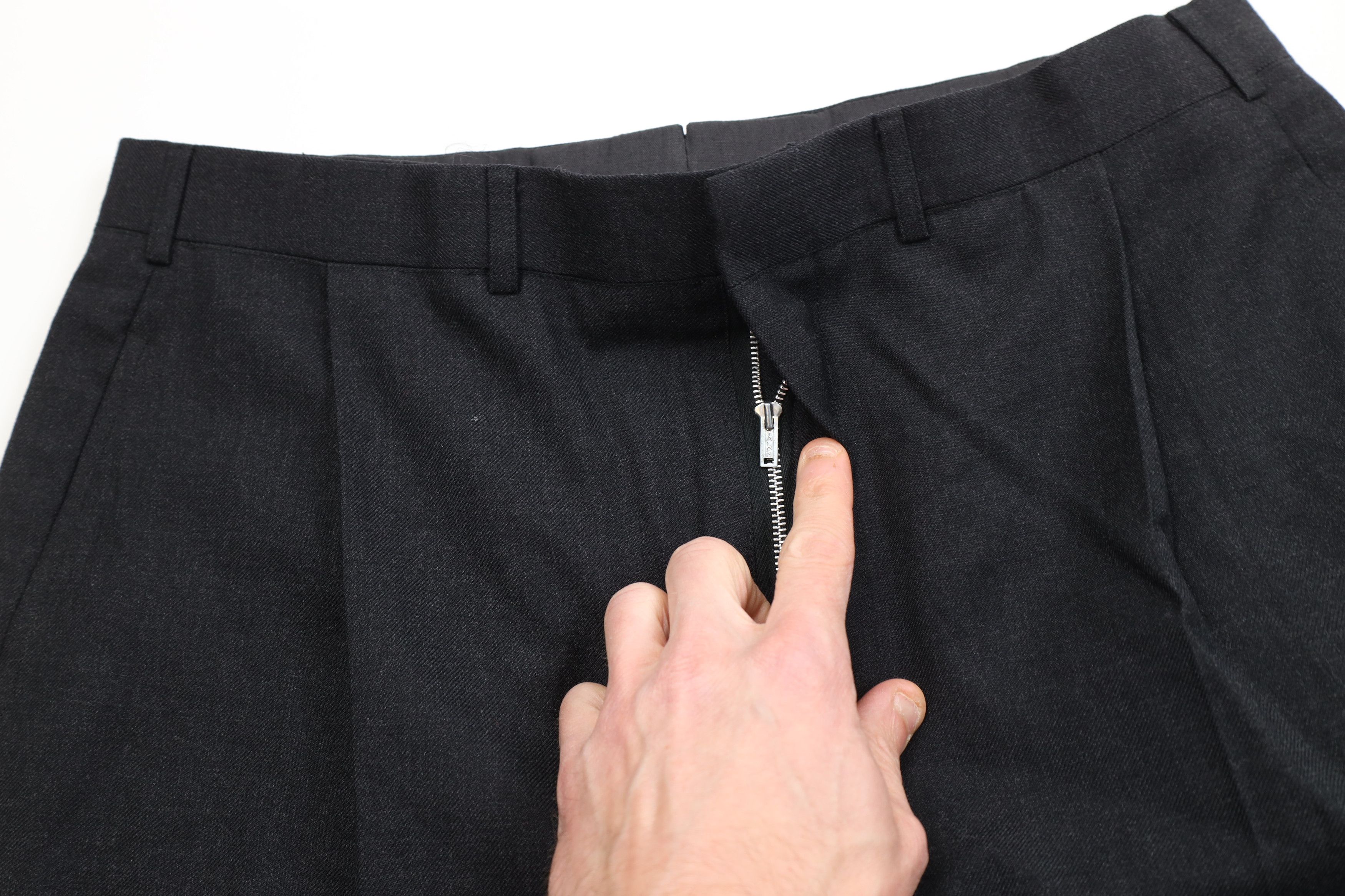 Vintage Vintage 50s Hollywood Regency Gabardine Heavy Chino Pants Size US 32 / EU 48 - 7 Thumbnail