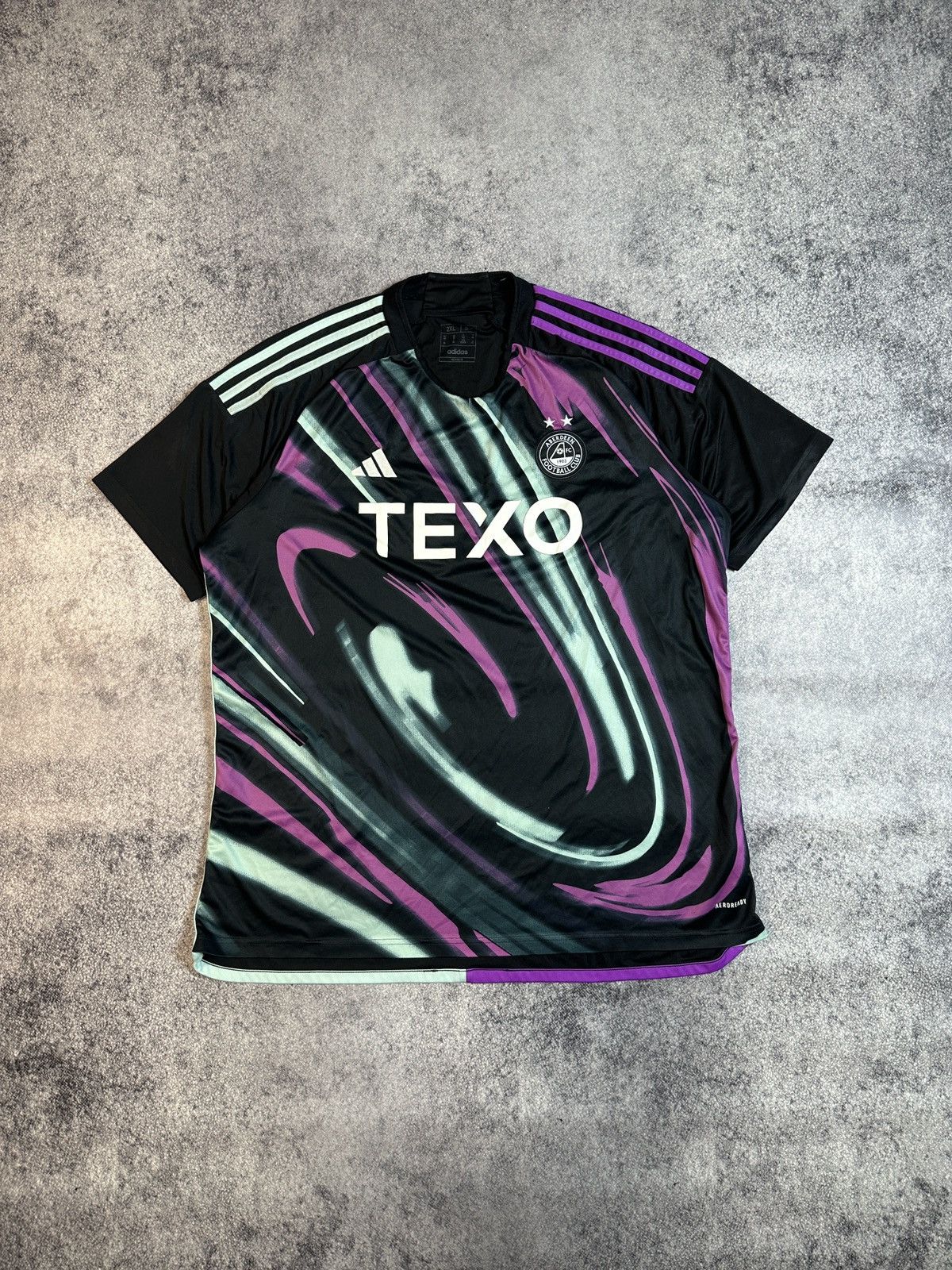 Adidas Adidas Aberdeen Soccer Jersey Streetwear Rare XXL Football Size US XXL / EU 58 / 5 - 1 Thumbnail