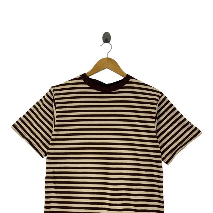 Vintage PIKO HAWAII WEAR Surf Striped Embossed Logo Tee Shirt Size US M / EU 48-50 / 2 - 2 Thumbnail