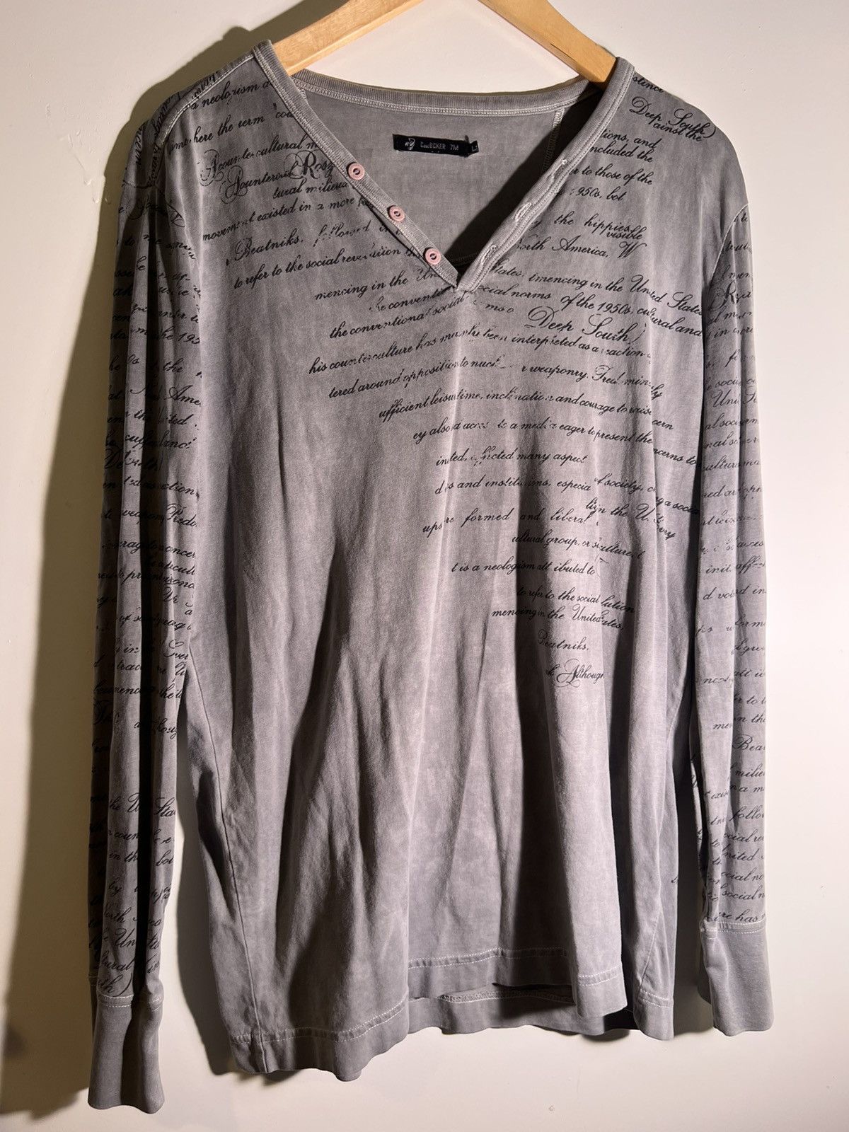 Vintage Y2K 2000’s VTG Vintage Crocker TM Goth Emo Retro Indie Shirt Size US L / EU 52-54 / 3 - 2 Thumbnail