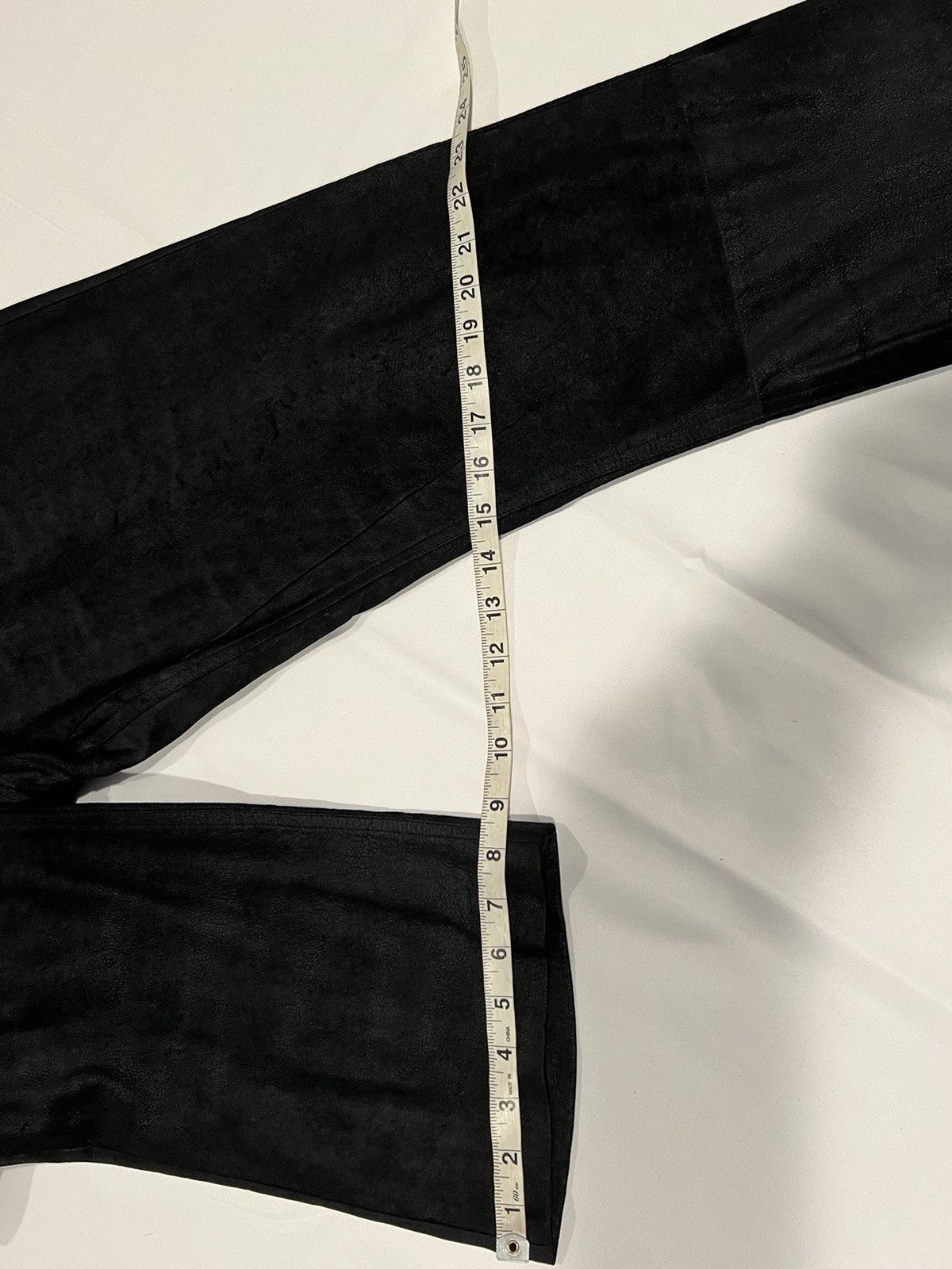 Rick Owens Rick Owens Mens lamb leather pants. XL Size US 35 - 6 Thumbnail