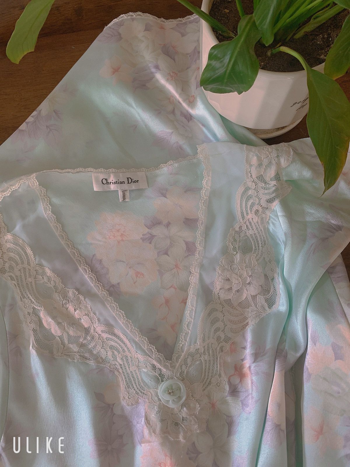 Christian Dior Monsieur × Vintage Christian Dior Vintage Nightdress Size L / US 10 / IT 46 - 7 Thumbnail