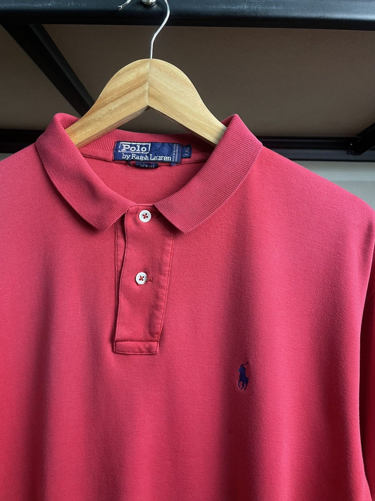 Polo Ralph Lauren Polo Ralph Lauren red short-sleeve polo shirt Size US L / EU 52-54 / 3 - 4 Thumbnail