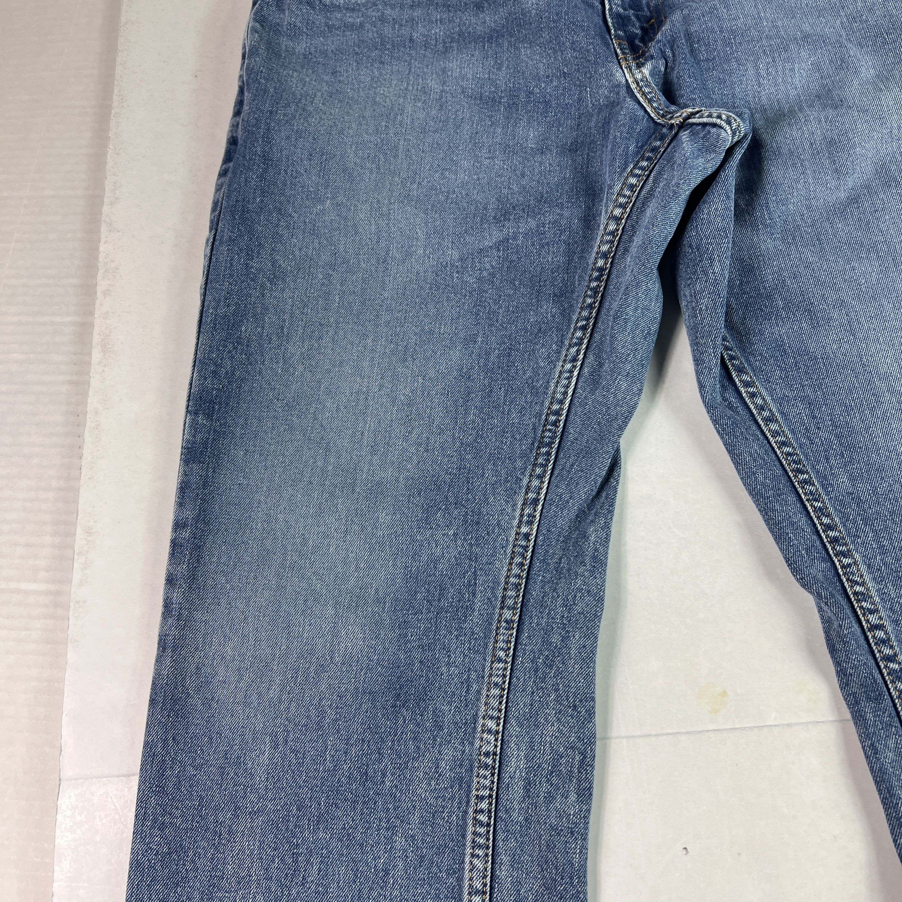 Levi's Levi's Jeans 559 Relaxed Straight Blue Faded Stretch Denim Size US 31 - 4 Thumbnail