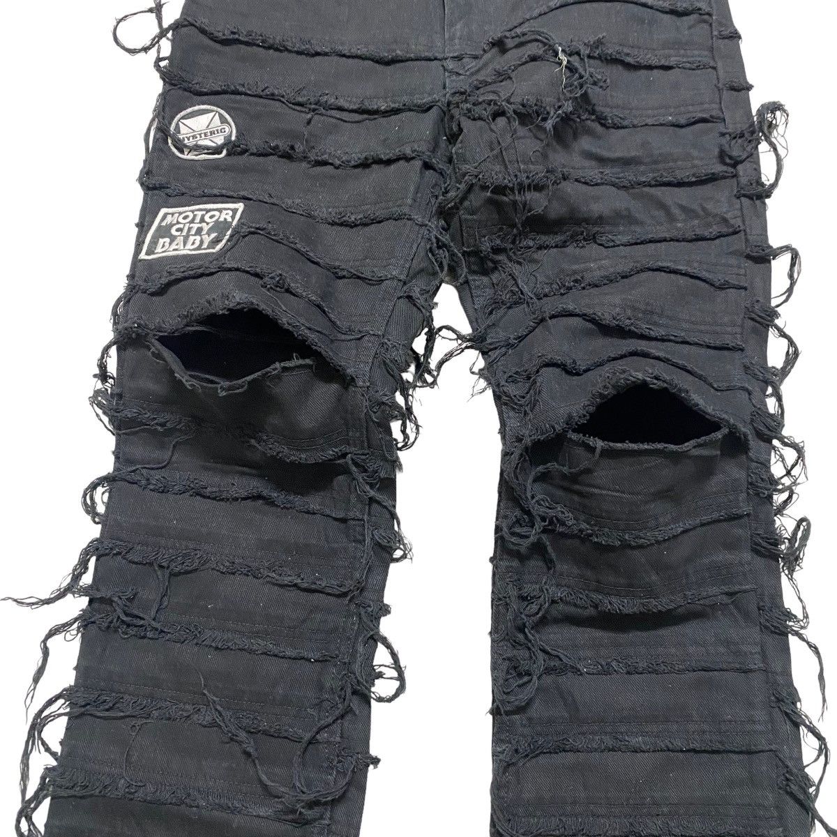 Hysteric Glamour Hysteric Glamour Black Crust Hagi Jeans Size US 30 / EU 46 - 7 Thumbnail