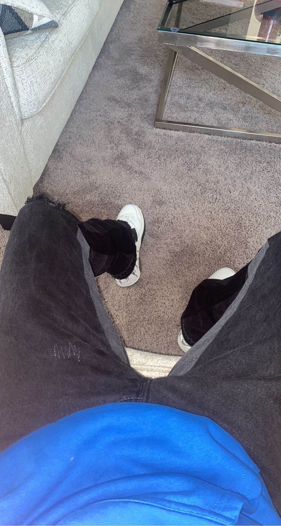 Designer × Vintage Gallery Dept Inspired Reworked Flares Size US 32 / EU 48 - 5 Thumbnail