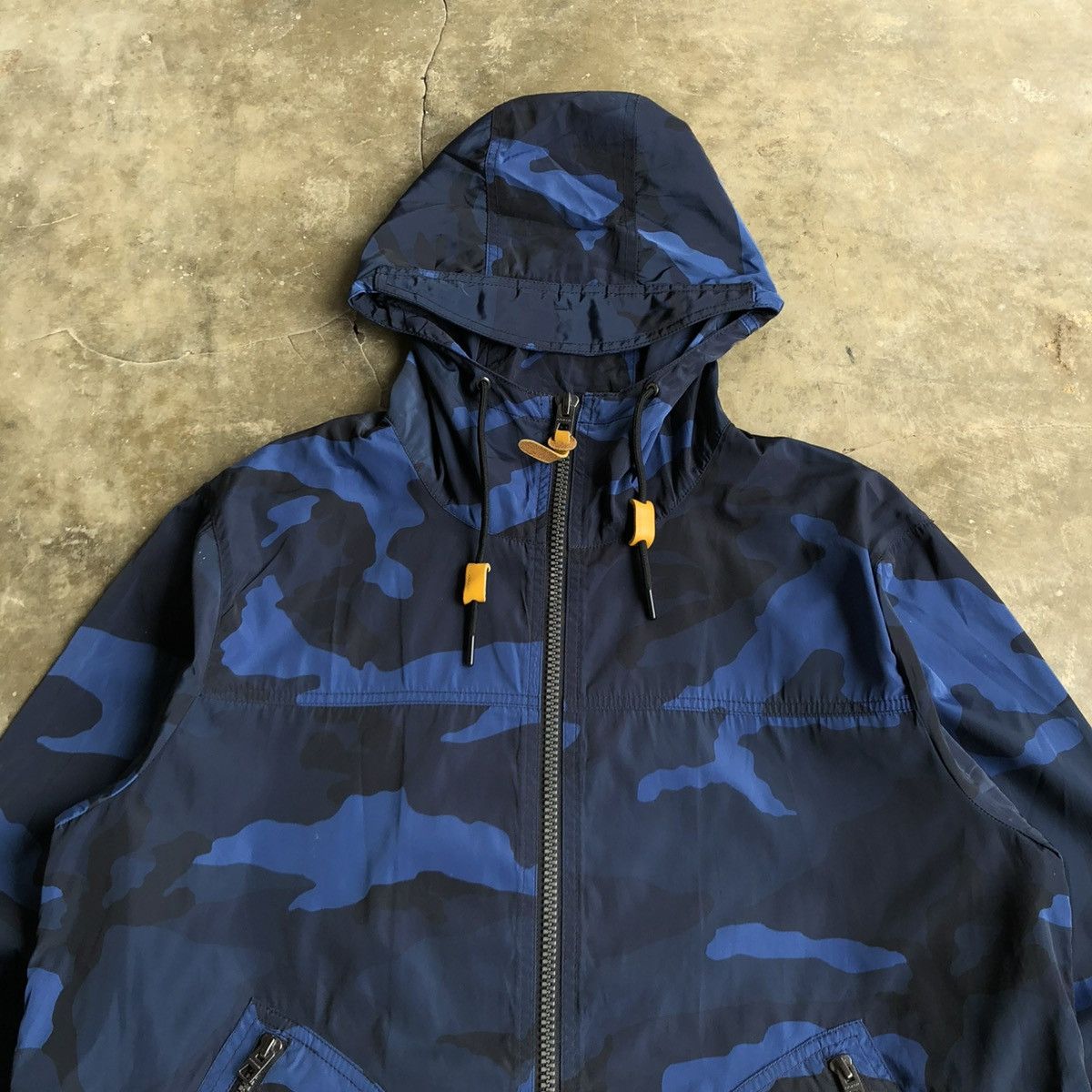 Coach Coach New York Luxury Camouflage Navy Windbreaker Jacket Size US XL / EU 56 / 4 - 2 Thumbnail