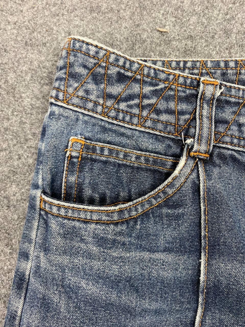Japanese Brand vintage japanese brand wide leg denim Size US 31 - 7 Thumbnail