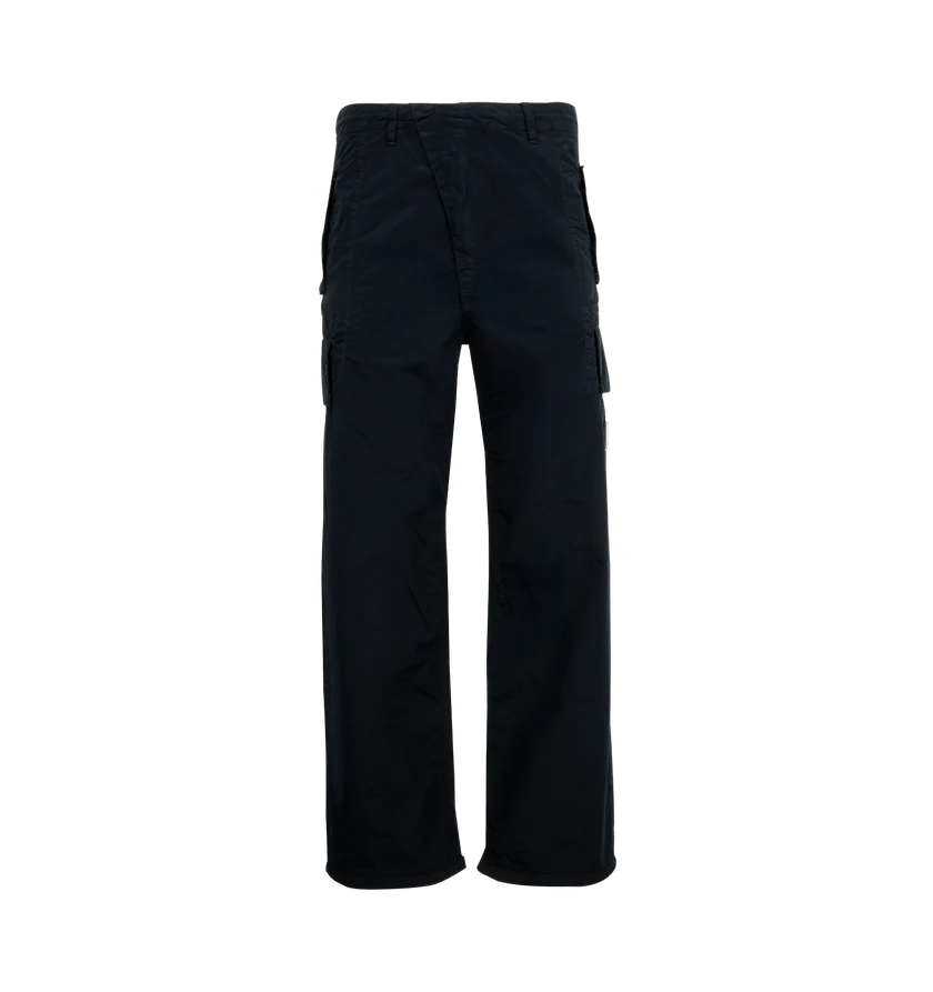 C.P. Company o1h1sh10525 Flatt Nylon Oversize Pants in Black Size US 30 / EU 46 - 1 Thumbnail
