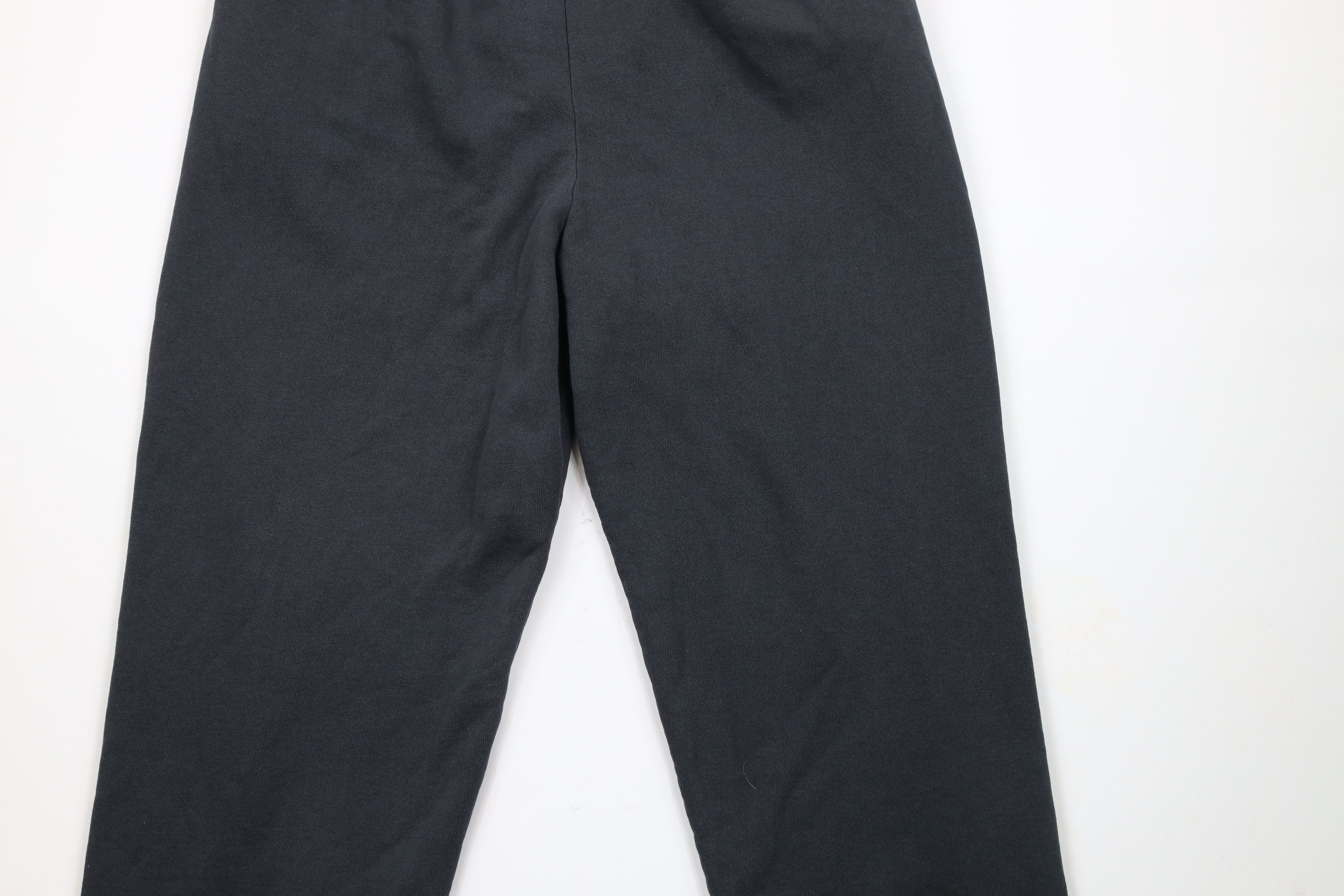 Champion × Vintage Vintage 90s Champion Out Sweatpants Joggers Pants Black Size US 36 / EU 52 - 11 Thumbnail