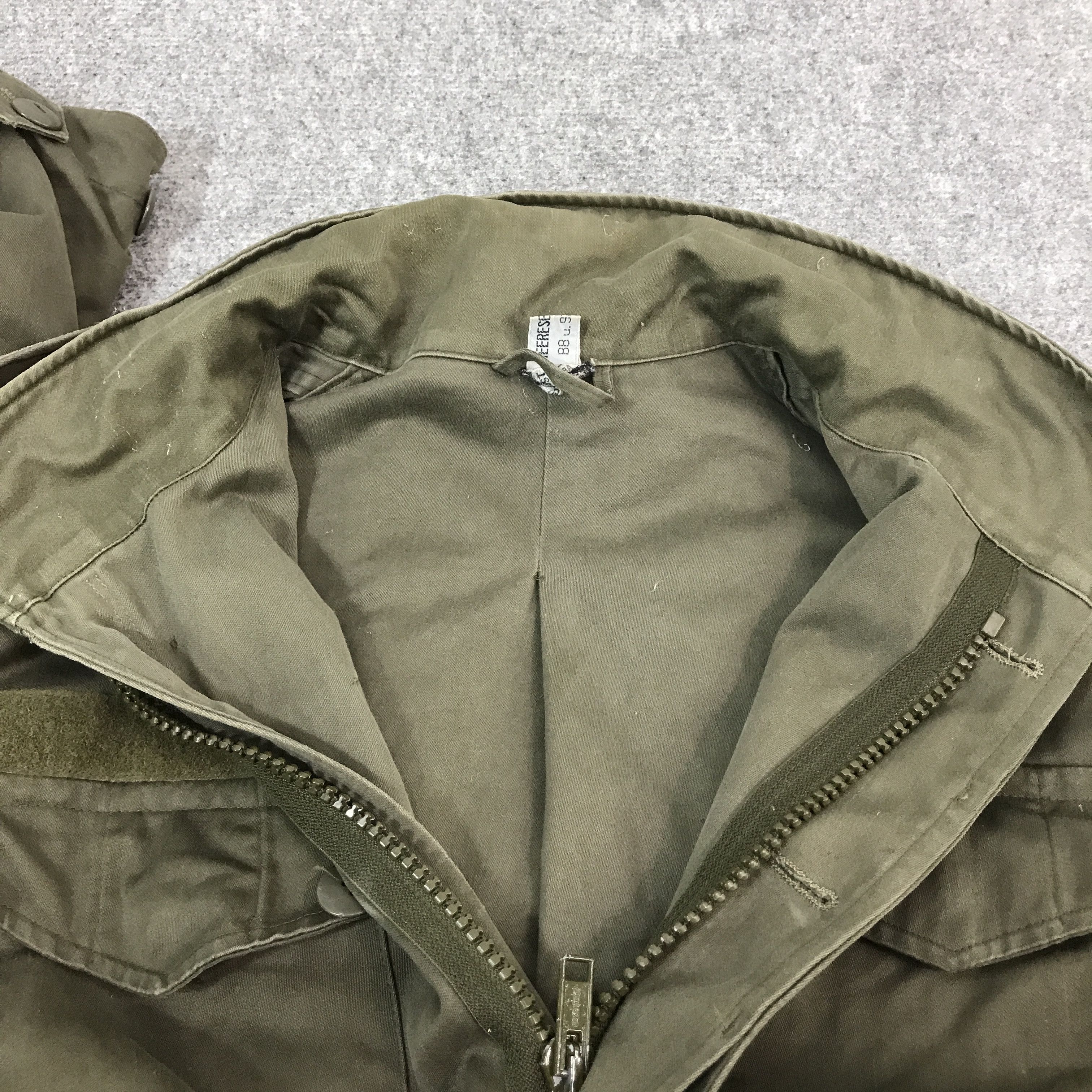 Vintage VINTAGE BUNDESHEER MILITARY DESIGN M65 JACKET Size US L / EU 52-54 / 3 - 7 Thumbnail