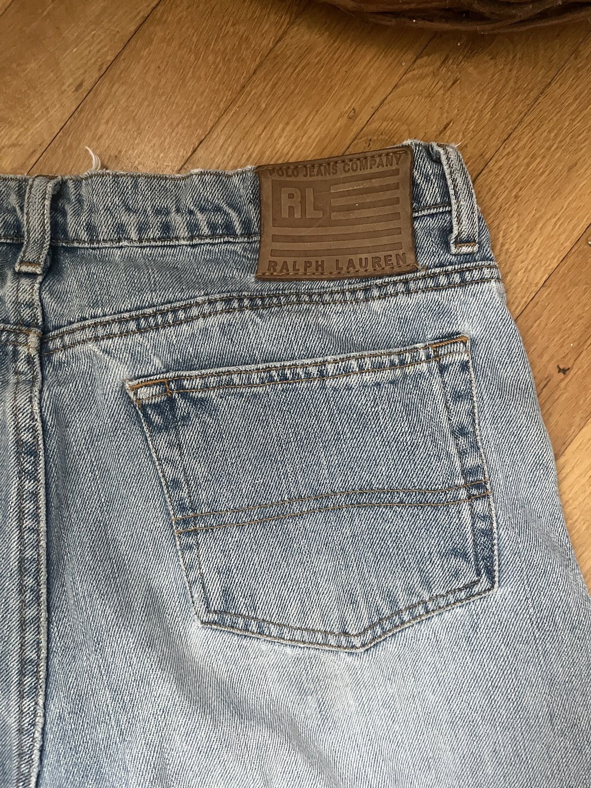 Levi's Vintage Clothing × Polo Ralph Lauren × Vintage Distressed polo jeans Size US 30 / EU 46 - 3 Thumbnail