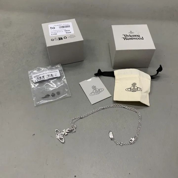 Vivienne Westwood Vivienne Westwood MAYFAIR BAS RELIEF PENDANT NECKLACE 0079 Size ONE SIZE - 1 Thumbnail