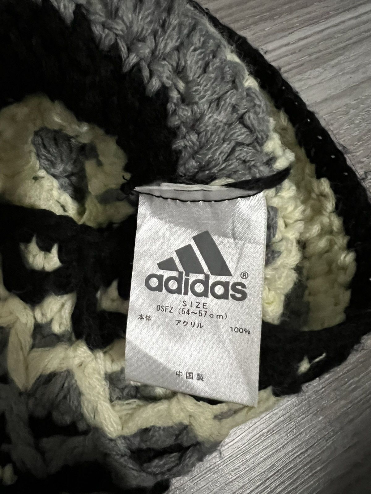Adidas Vintage Adidas Knit Beanie Hat Size ONE SIZE - 6 Thumbnail