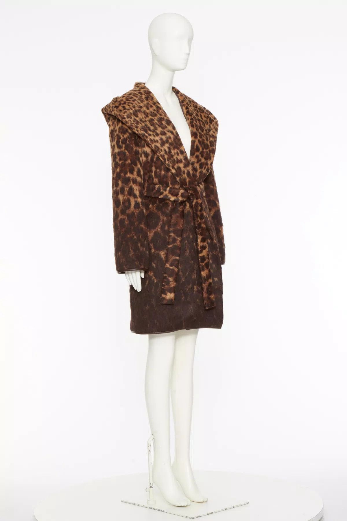 Valentino o1s1wg110625 Jacket in Leopard/Brown Size L / US 10 / IT 46 - 2 Thumbnail