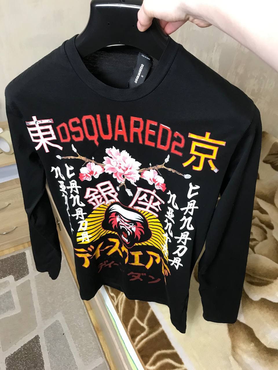 Dsquared2 🔥 Rare Dsquared2 Japan Style Long Sleeve Shirt Y2K Anima Size US S / EU 44-46 / 1 - 5 Thumbnail
