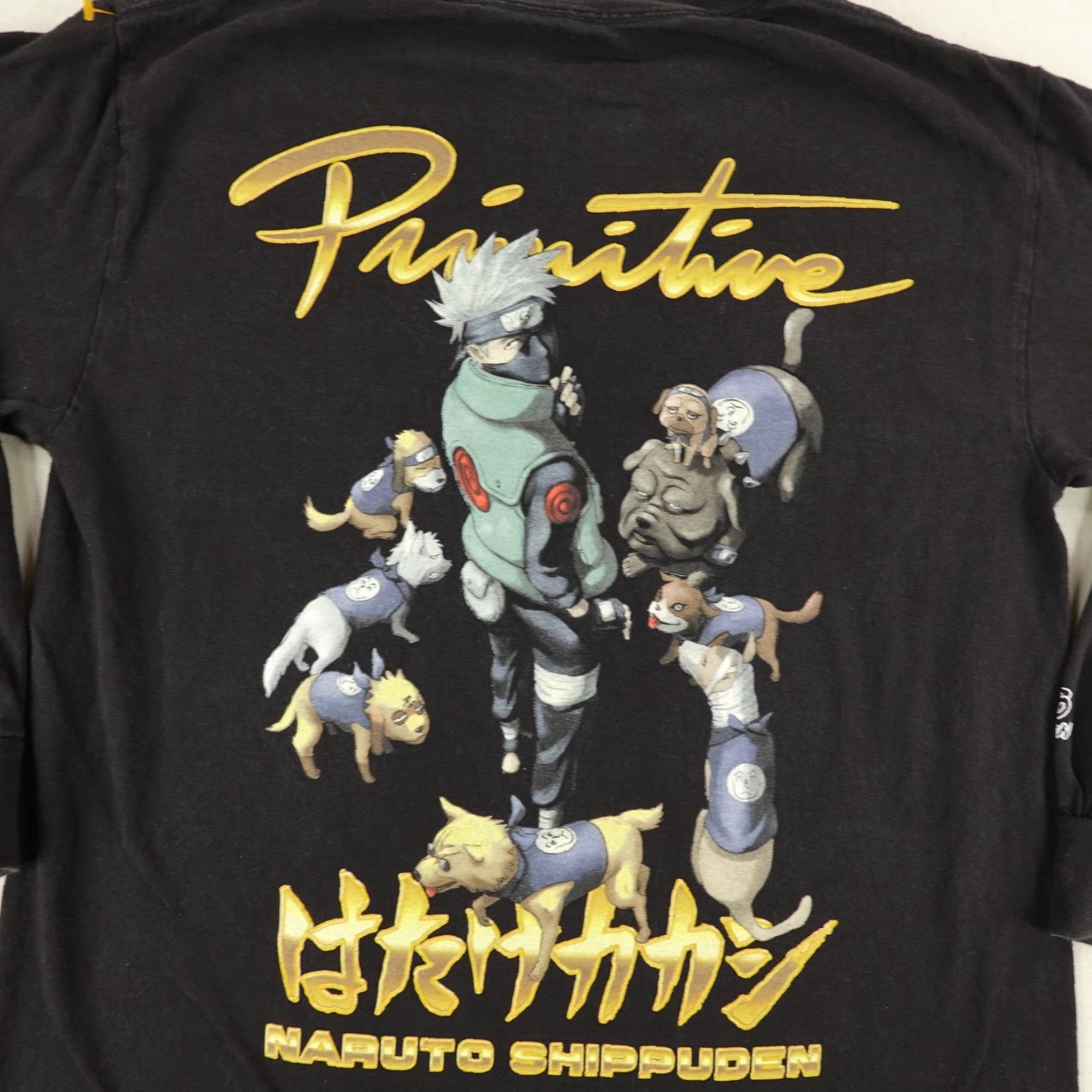 Primitive Primitive Apparel Naruto T-Shirt Men's Medium Black Graphic Print Cotton Crew Neck Anime Skateboarding 90s Size US M / EU 48-50 / 2 - 6 Thumbnail