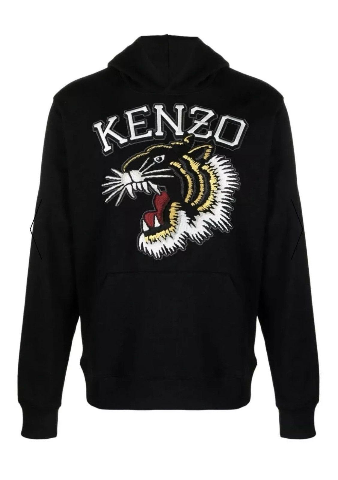 Kenzo KENZO TIGER VARSITY SLIM HOODIE IN BLACK MEDIUM COTTON Size US M / EU 48-50 / 2 - 3 Thumbnail