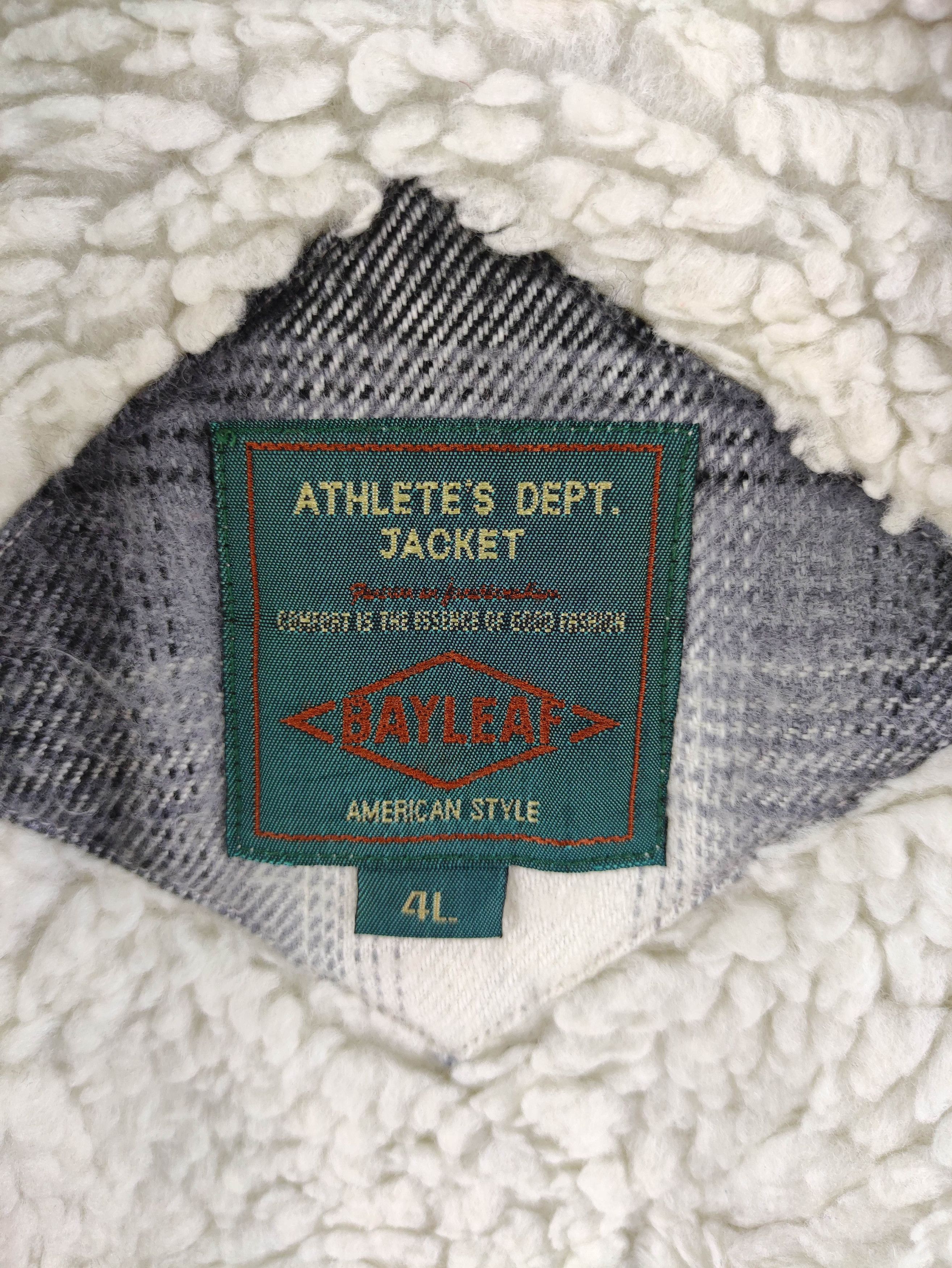 Japanese Brand Vintage Bayleaf Jacket Flannel Plaid Button Up Lined Sherpa Size US XXL / EU 58 / 5 - 6 Thumbnail