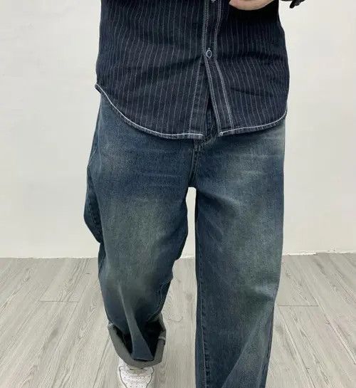 Japanese Brand Retro punk denim pants Size US 32 / EU 48 - 2 Thumbnail