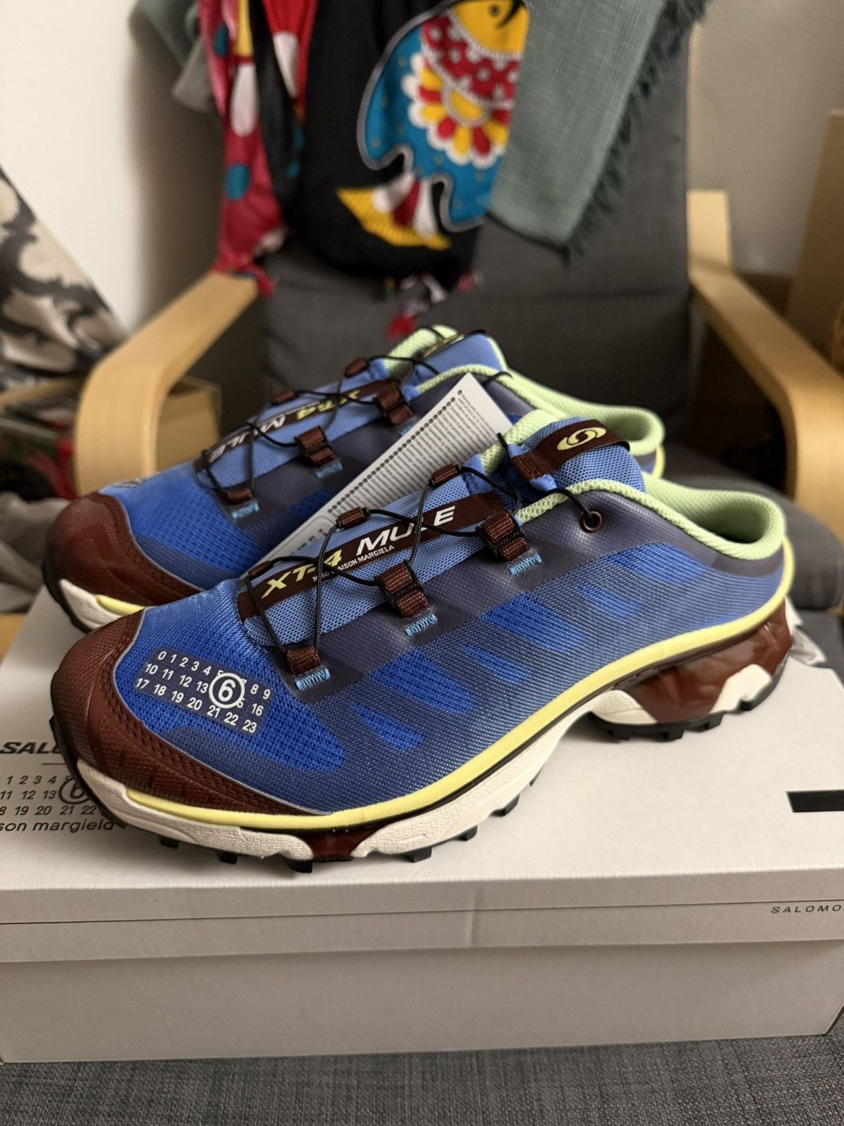 MM6 Maison Margiela × Salomon XT-4 Mule Ultramarine