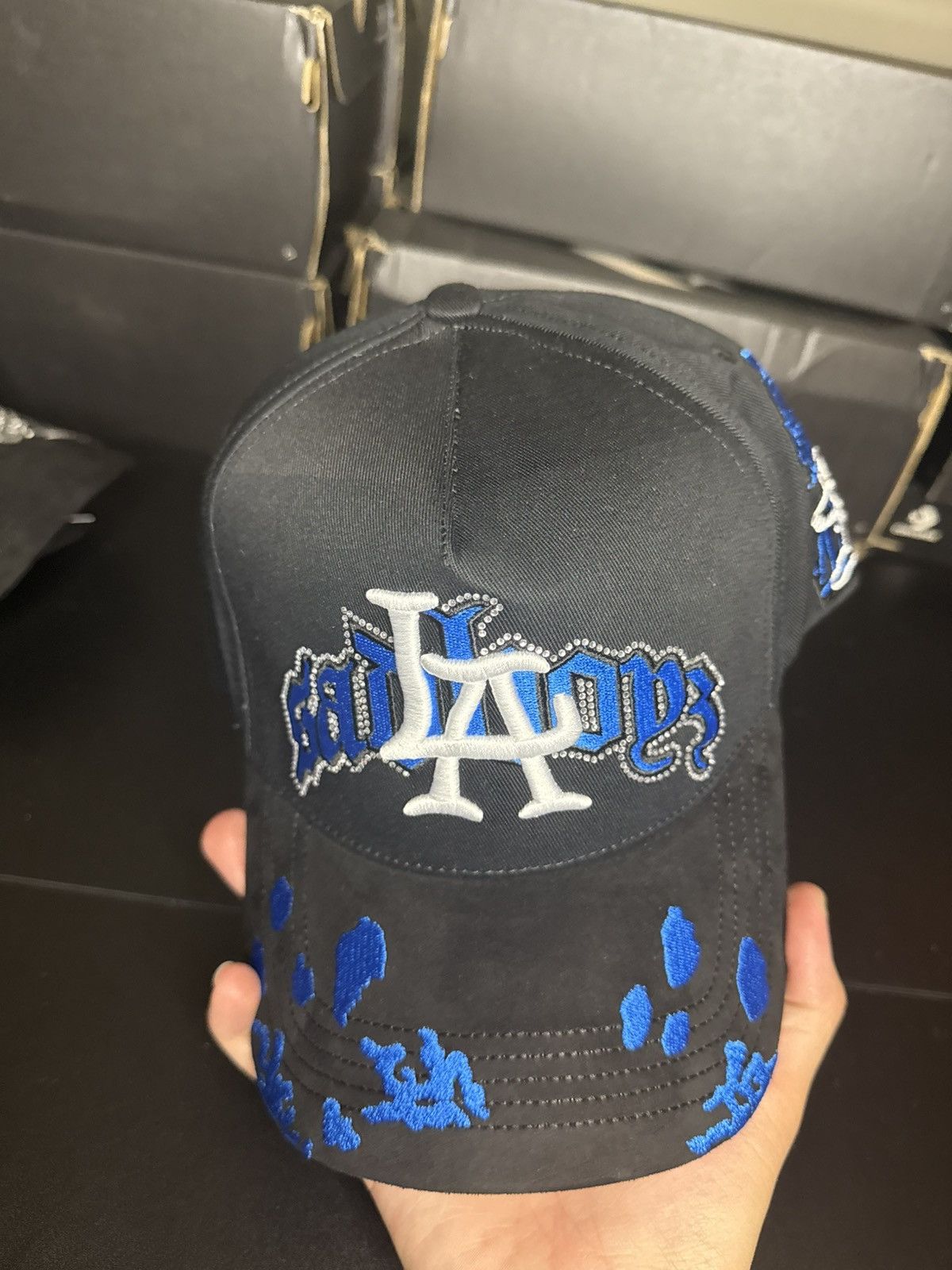 Dandy Hats Junior H Angel Azul Sadboyz