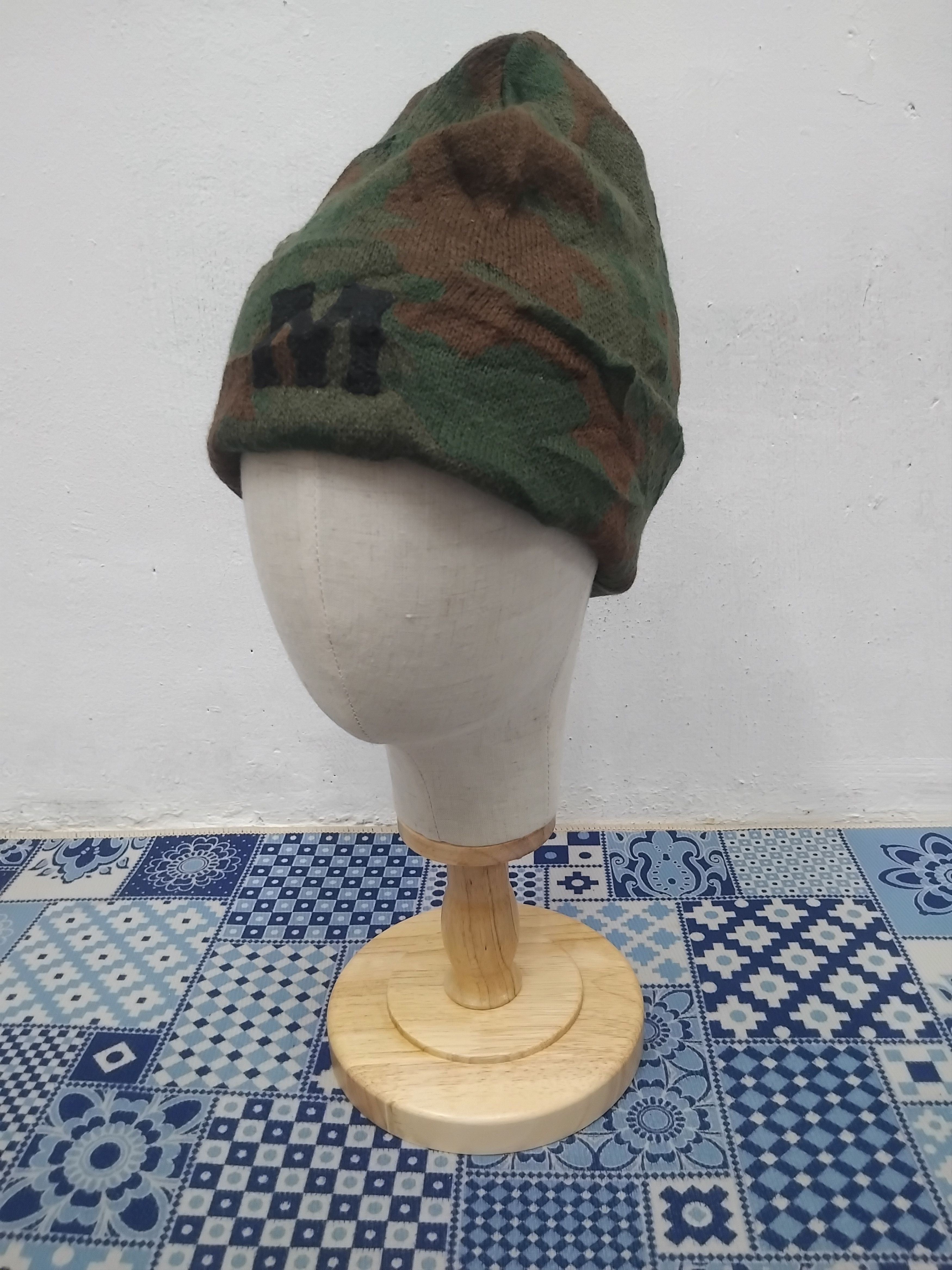 Japanese Brand 💥Camouflage script M beanie Size ONE SIZE - 5 Thumbnail