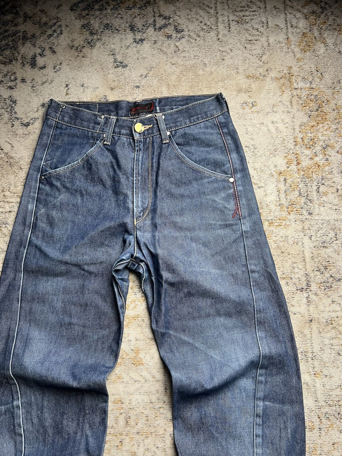 Levi's Levis Engineered Twisted Washed Jeans Size US 28 / EU 44 - 3 Thumbnail