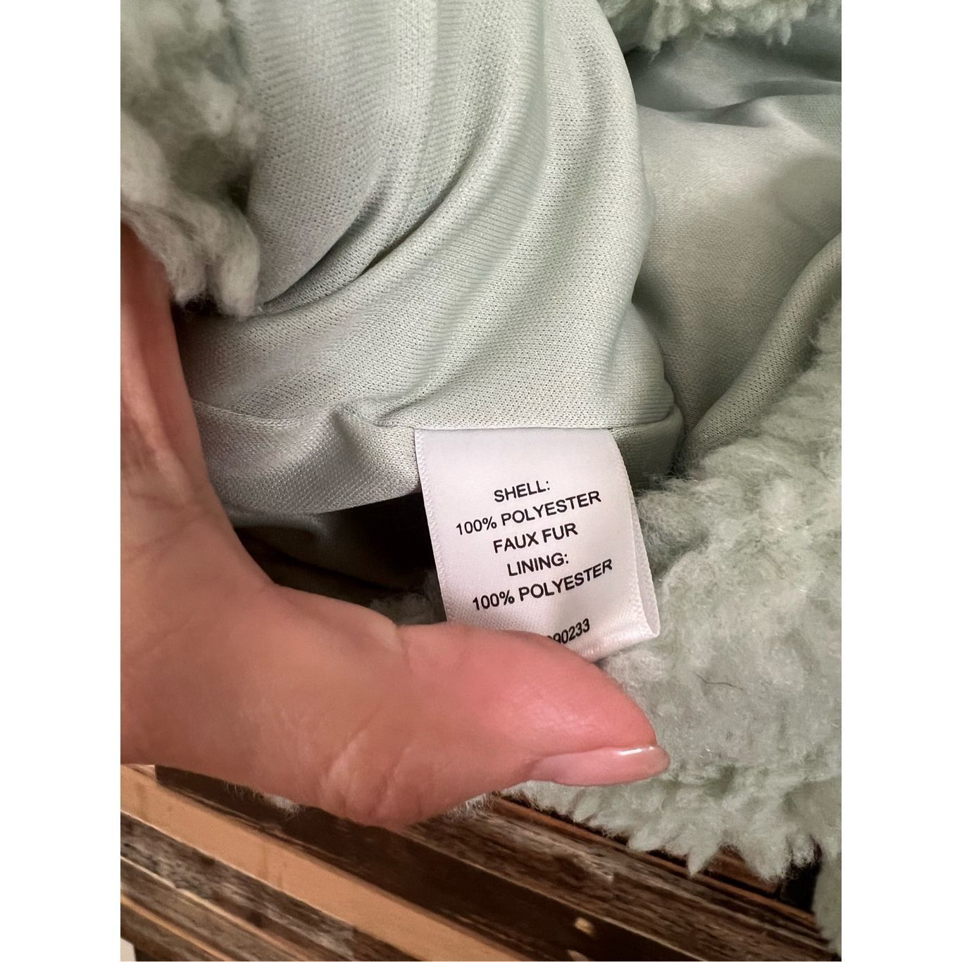 Pacsun PacSun NWT Mint Green Sage Sherpa zip Jacket - Women's M/L Size M / US 6-8 / IT 42-44 - 5 Thumbnail
