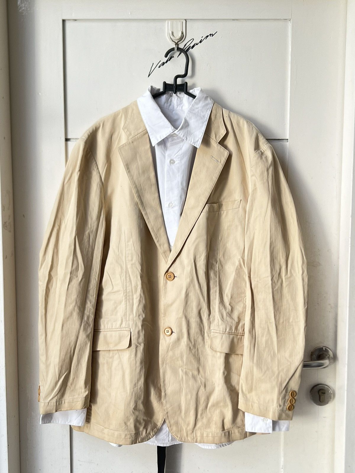 Yohji Yamamoto A.A.R Yohji Design Studio Shirt Blazers Size 52L - 10 Thumbnail