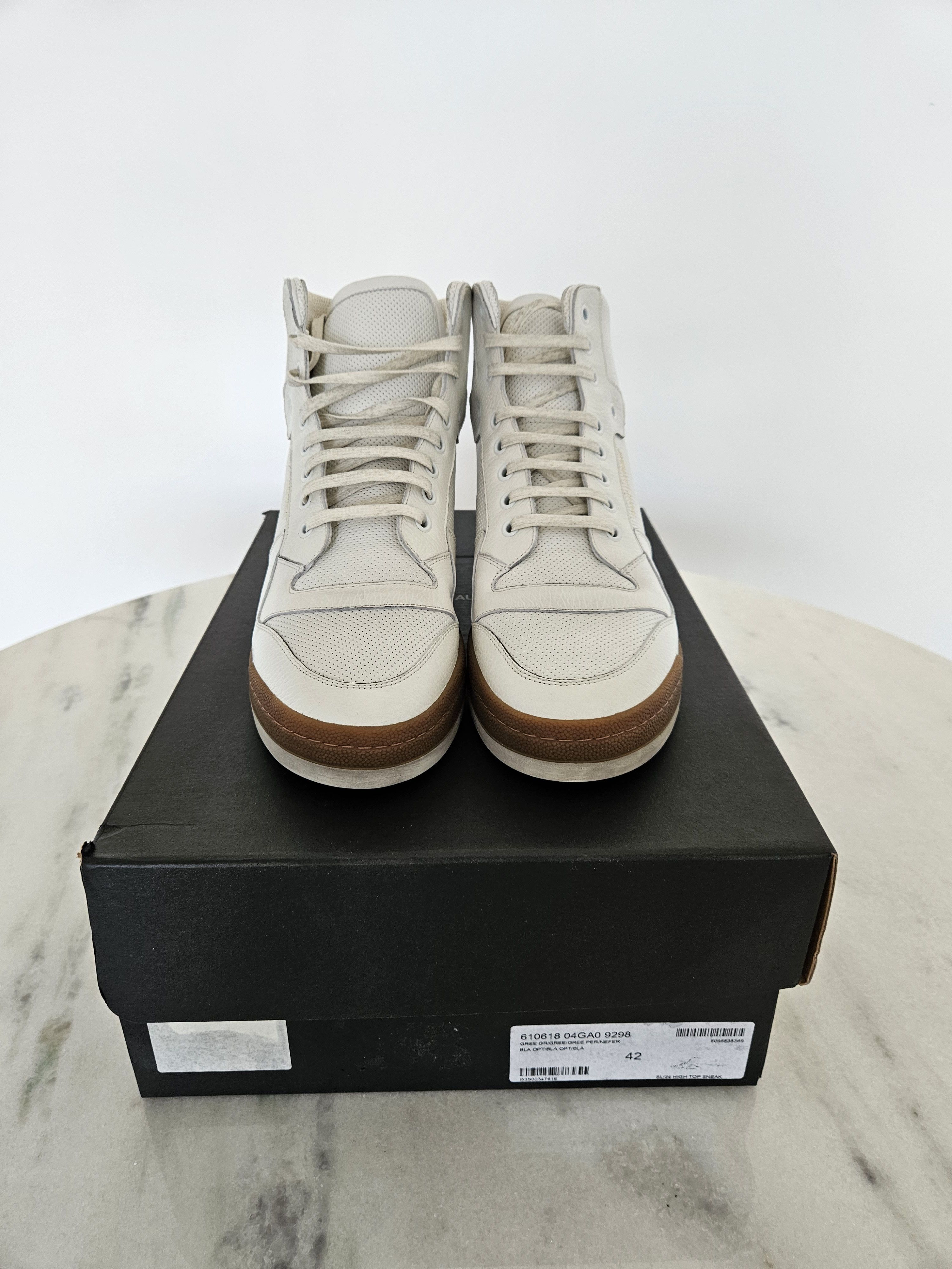 Saint Laurent Paris BNIB saint laurent sl/24 mid-top Size US 9 / EU 42 - 5 Thumbnail