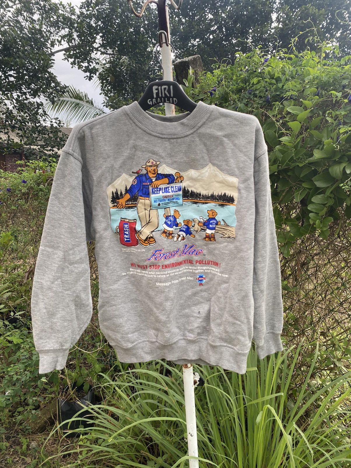 Vintage Forest Mac Sweater Size US M / EU 48-50 / 2 - 1 Thumbnail