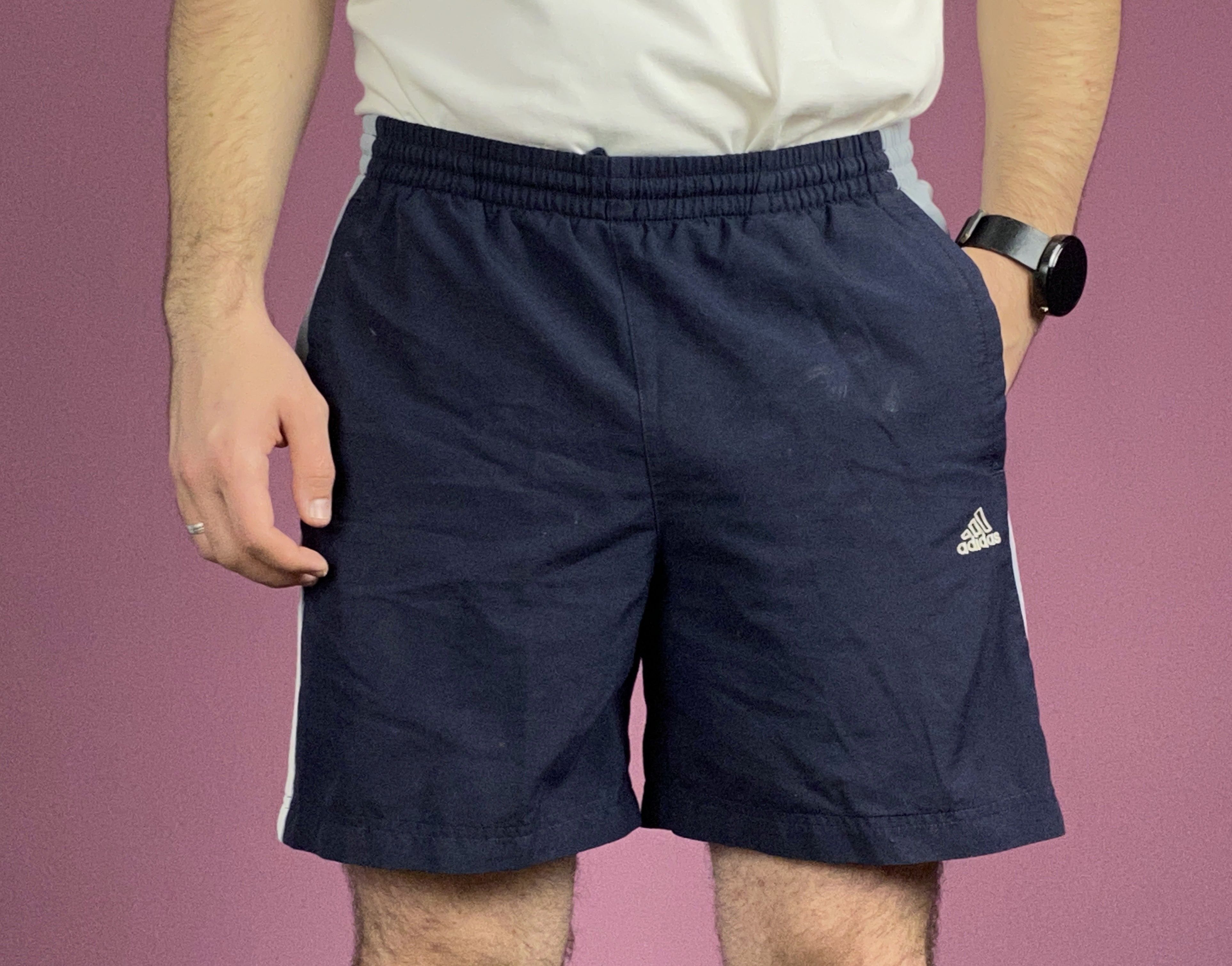Adidas × Vintage Adidas Vintage Men's Sport Shorts - S Size US 32 / EU 48 - 1 Thumbnail