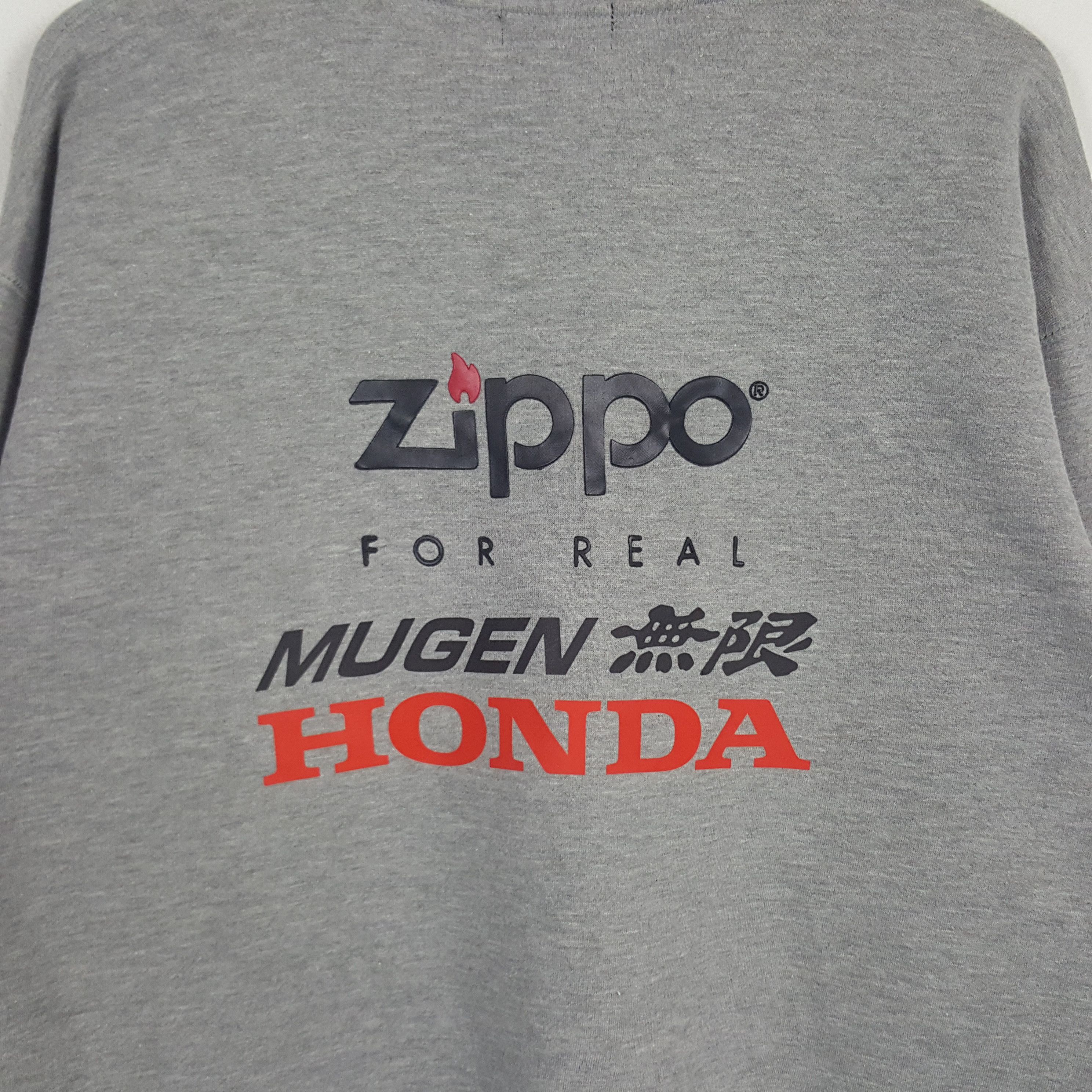 Zippo Vintage Zippo X Mugen Honda Racing Custom Sweatshirt C247N15 Size US L / EU 52-54 / 3 - 2 Thumbnail