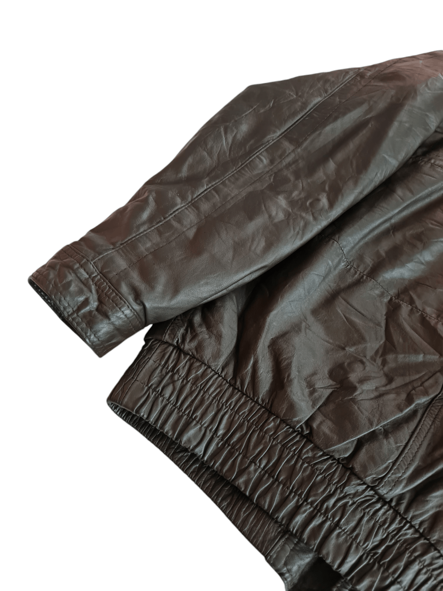 Valentino Vtg Valentino Uomo Leather Jacket Size US XL / EU 56 / 4 - 7 Thumbnail