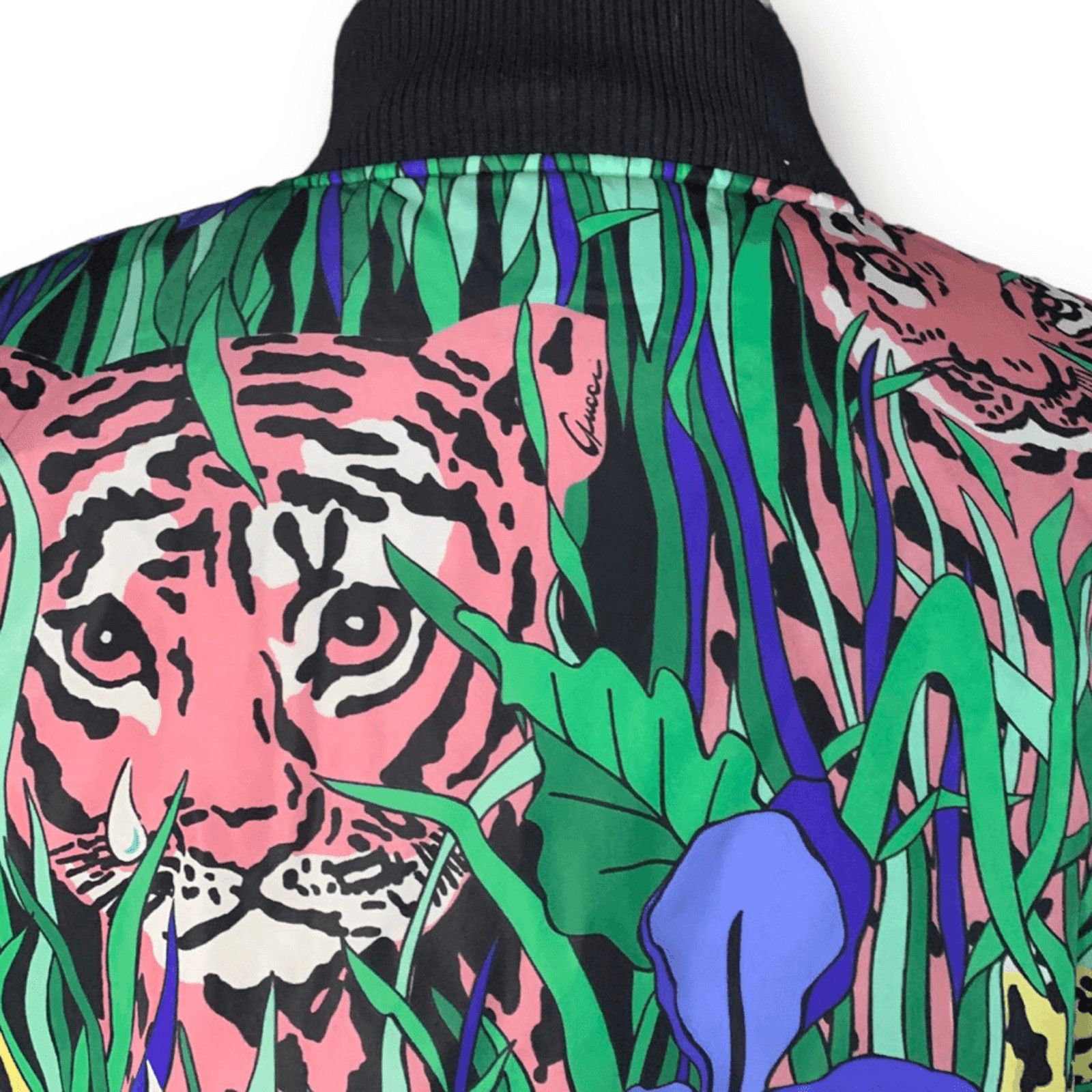 Gucci Gucci Feline Garden Reversible Bomber Jacket Multicolor 38 Size XS / US 0-2 / IT 36-38 - 4 Thumbnail